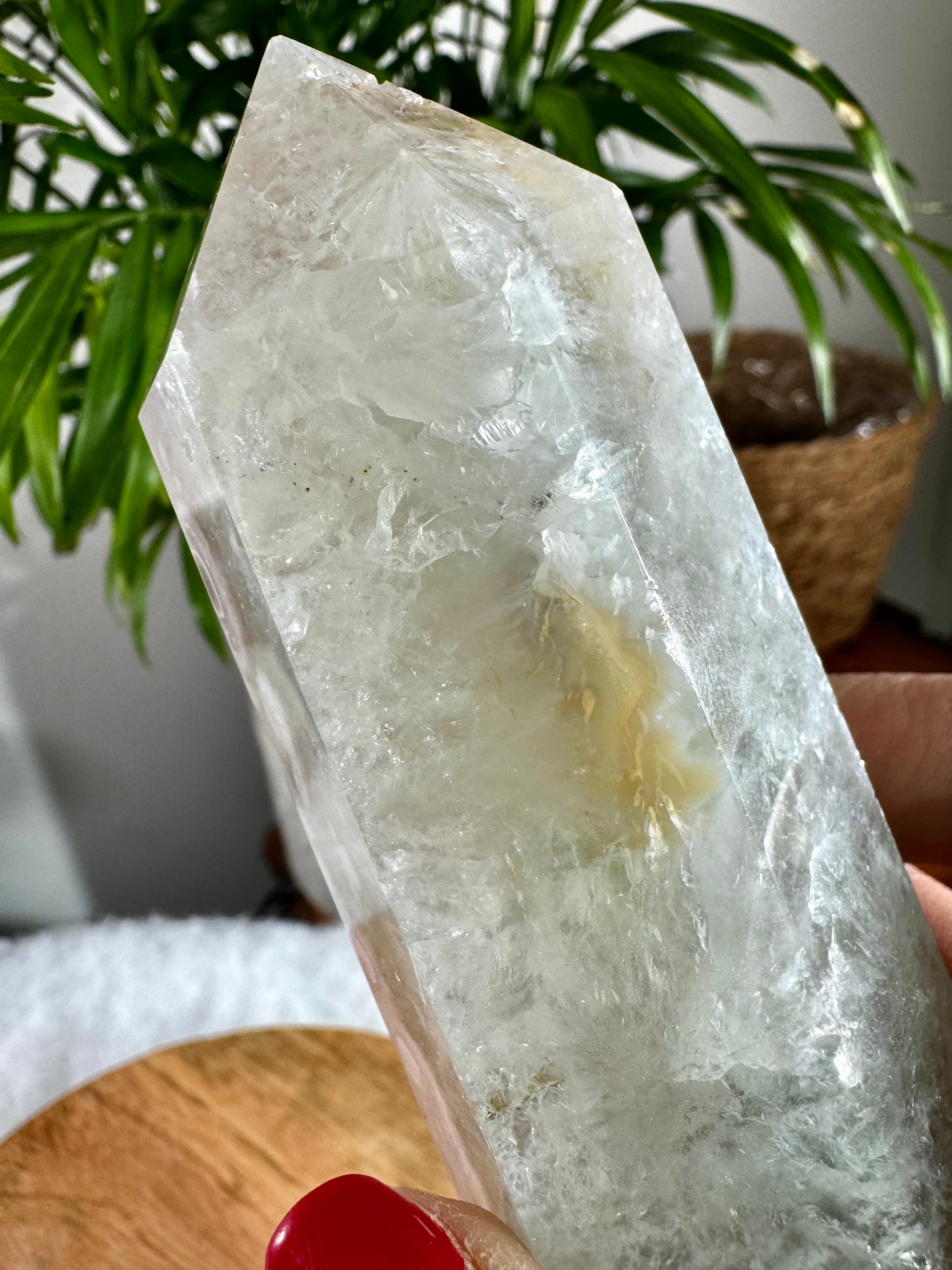 Agate Tower with Quartz | 245g