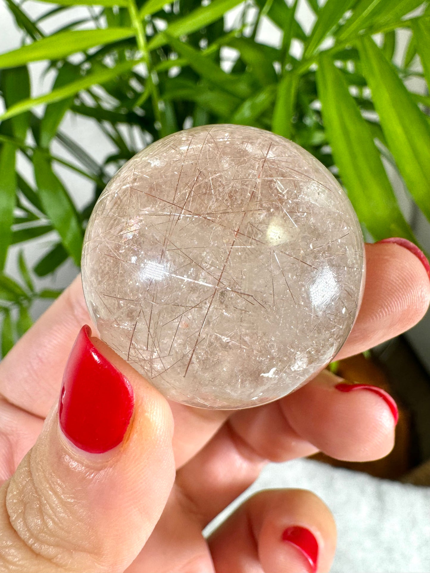 Rutilated Quartz Sphere | 55g