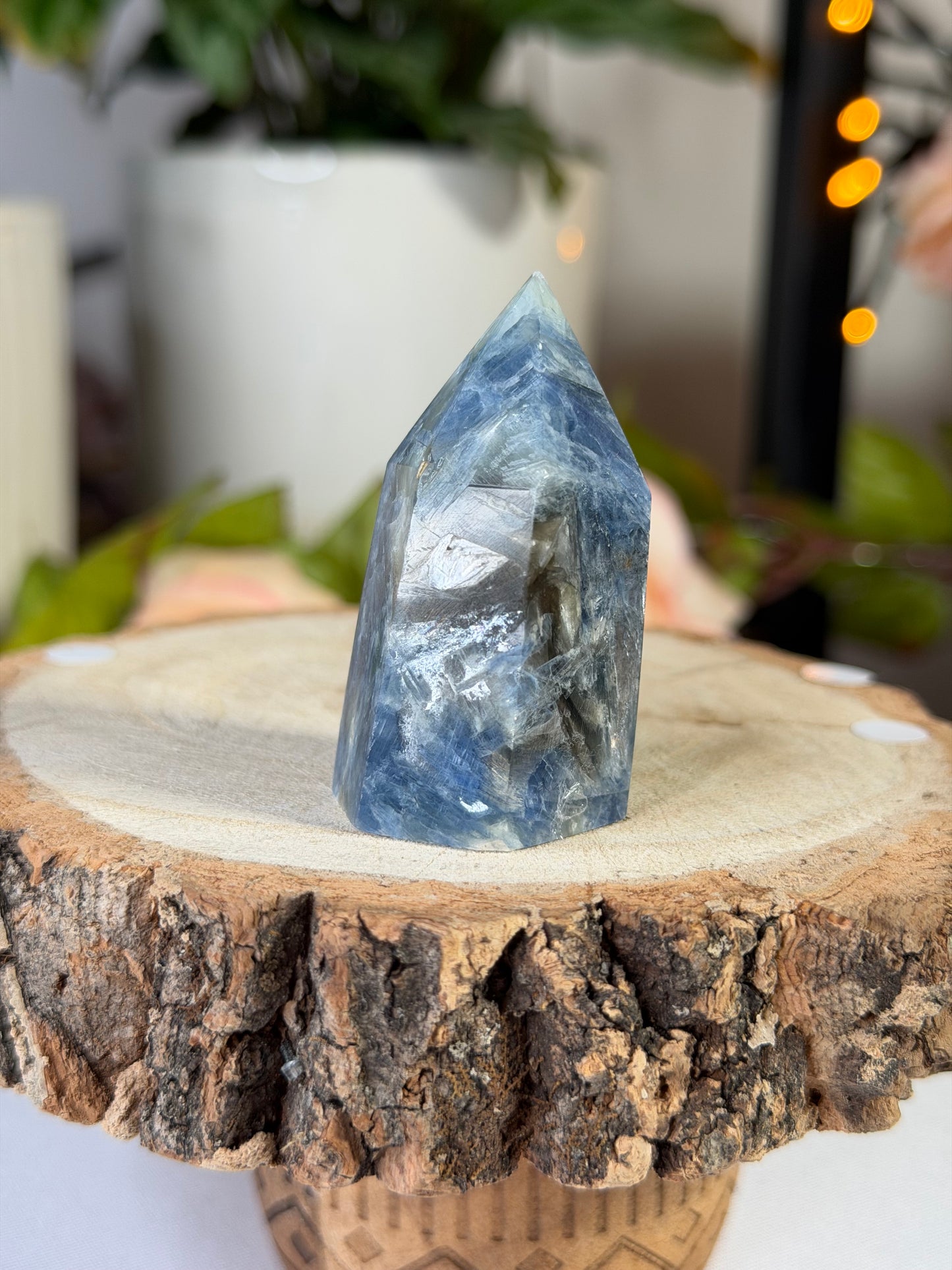 Mini Blue Kyanite Tower from Brazil 3 | 58g