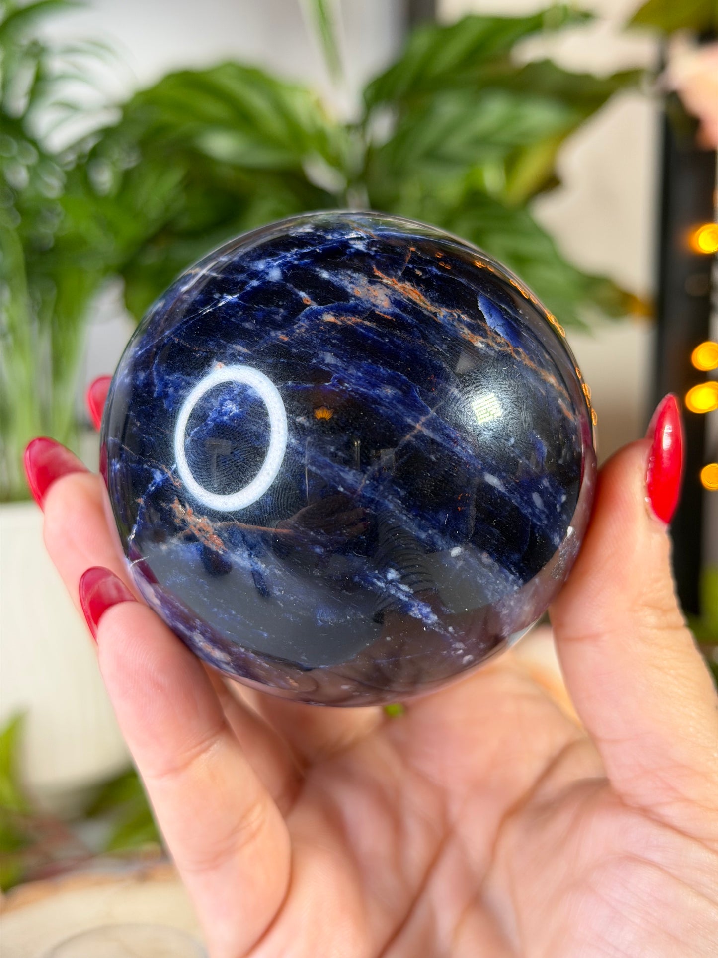 Blue Sodalite Sphere 1  | 366g