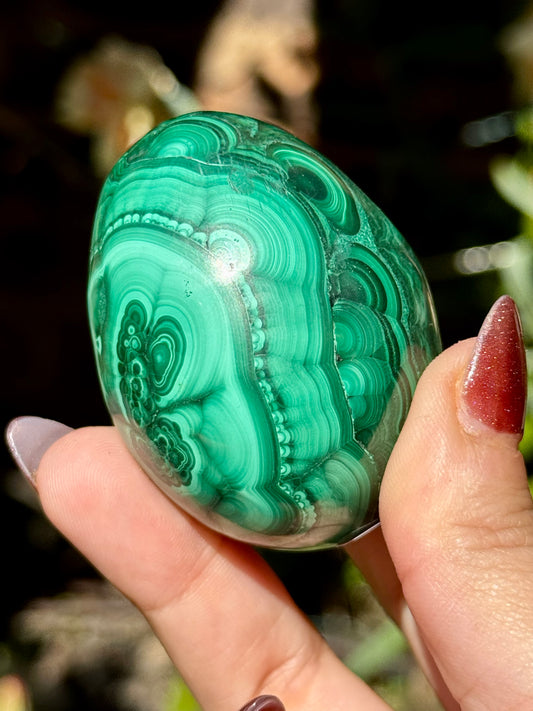 Malachite egg | 167g