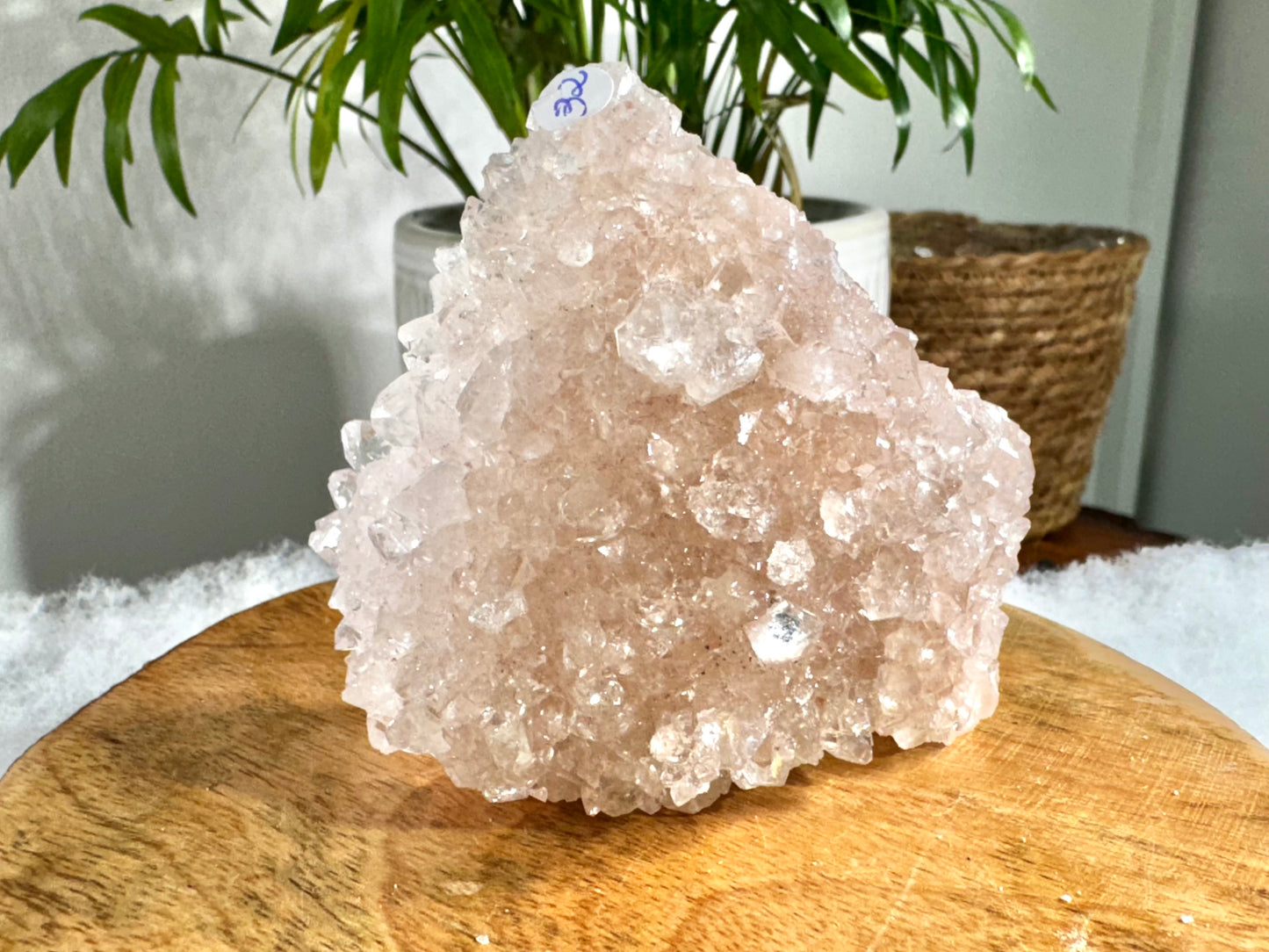 Pink Apophyllite Cluster | 133g