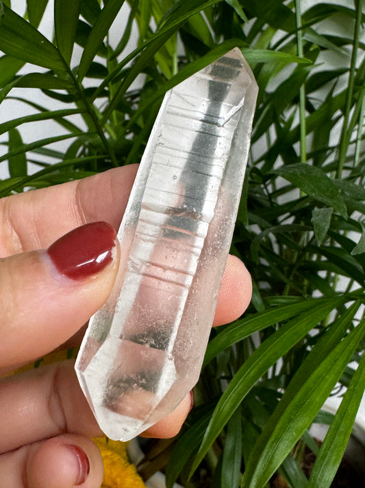 A+ Natural Double Terminated Lemurian quartz | DT4