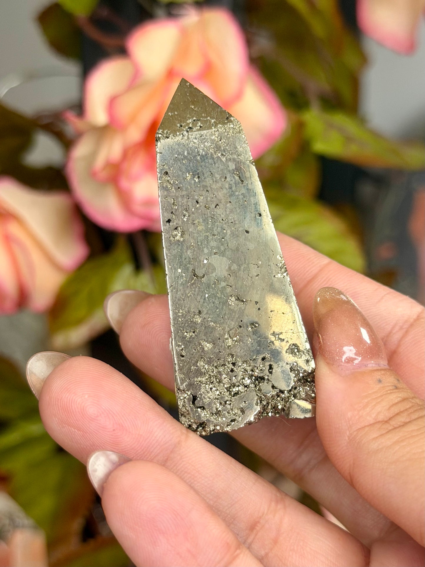 High Quality Pyrite Tower  | 80g