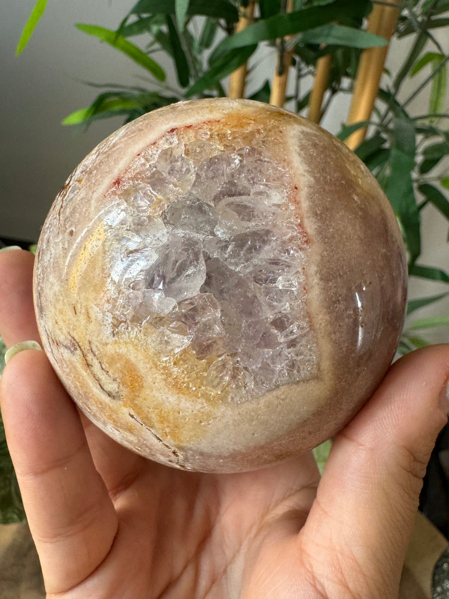 Pink Amethyst Sphere | 597g