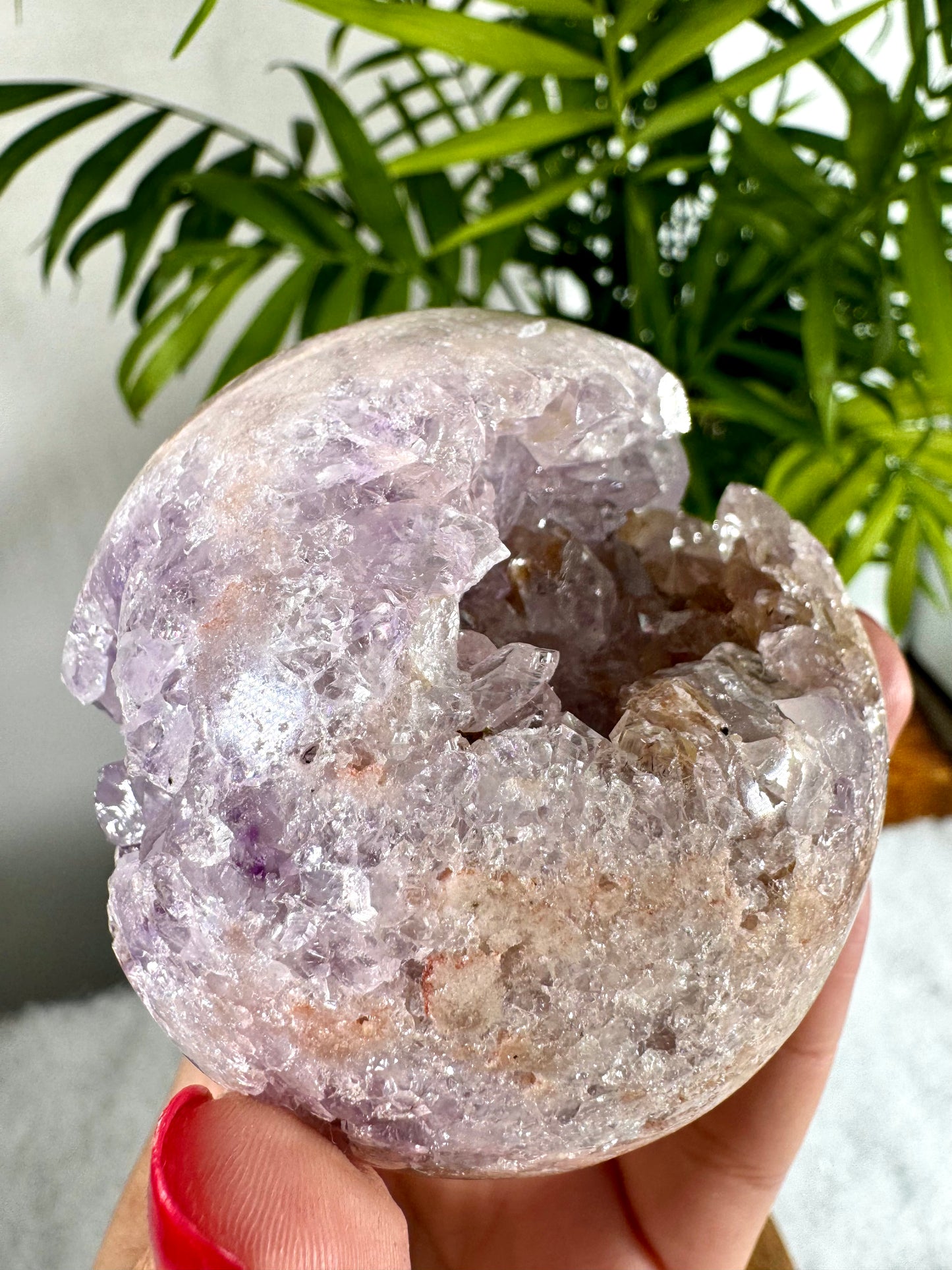 Pink Amethyst Sphere | 330g