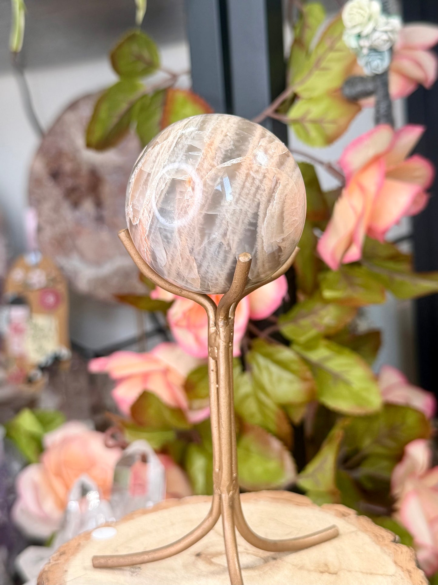Moonstone Sphere  | 164g