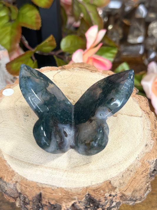 Moss Agate Butterfly | 59g