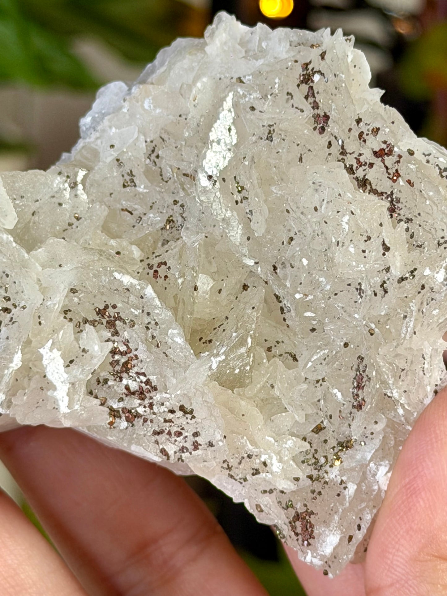 Calcite with Chalcopyrite with Stand 1  | 88g