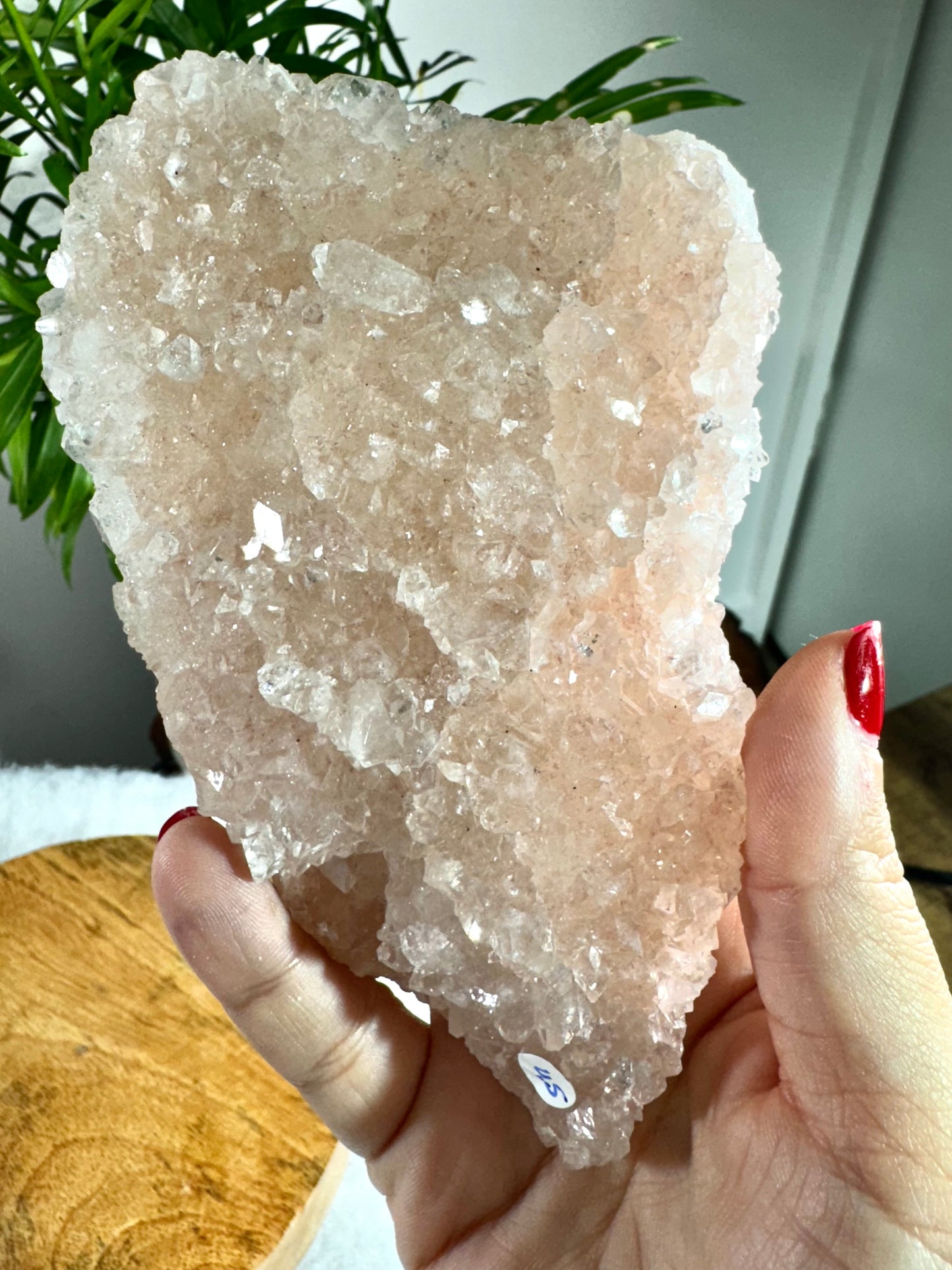 Pink Apophyllite Cluster | 217g