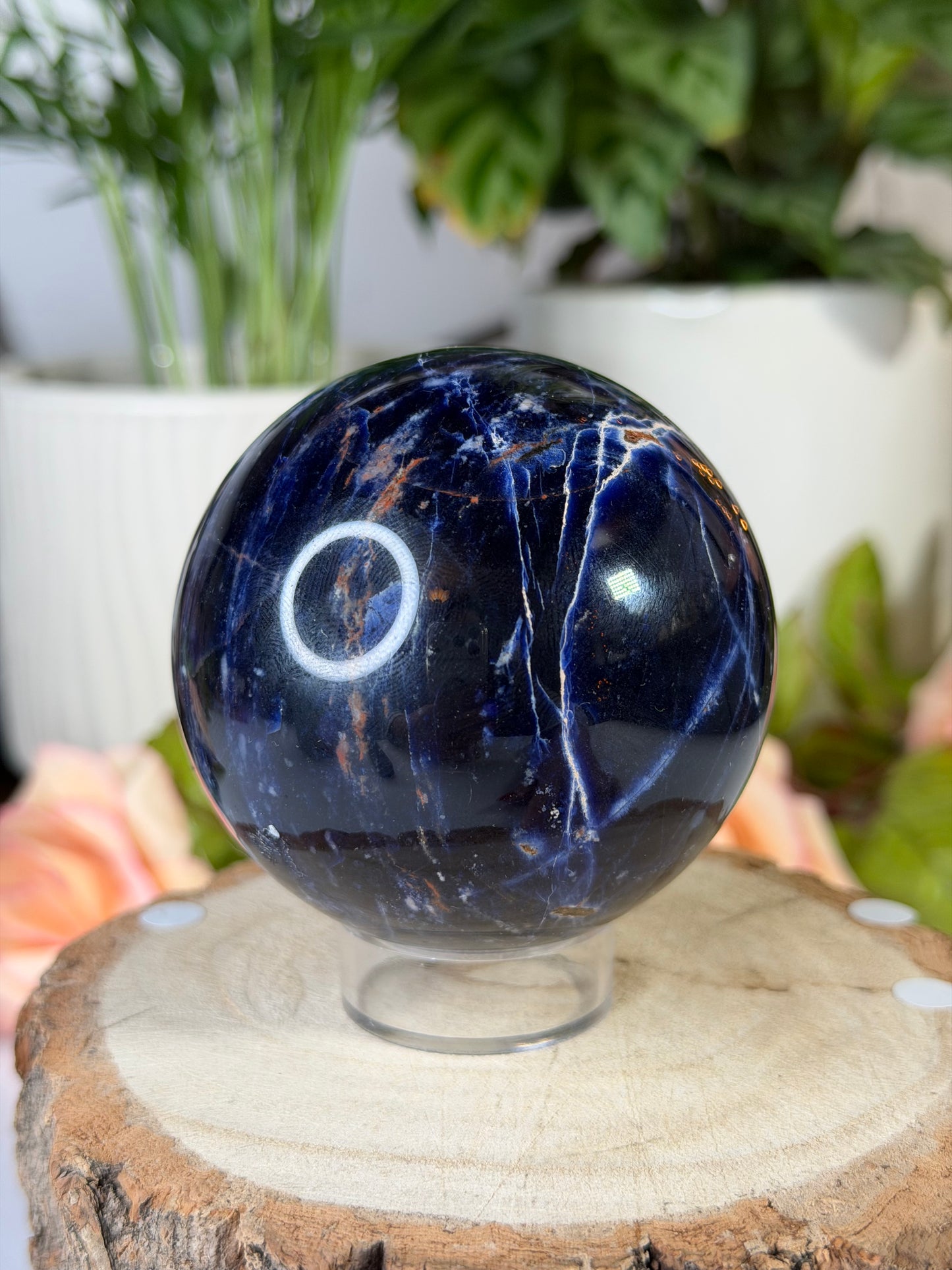 Blue Sodalite Sphere 1  | 366g