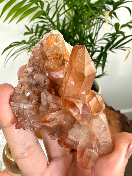 Tangerine Quartz Cluster | 96g