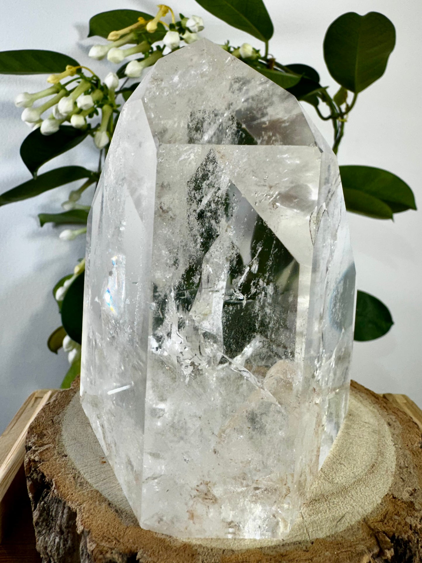 Extra Quality Clear Quartz Tower | 949g