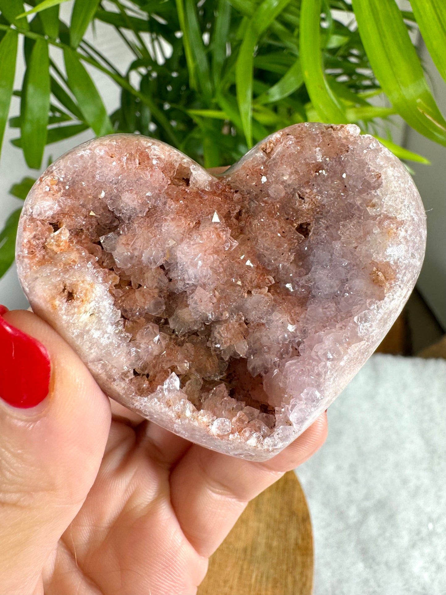 Pink Amethyst Heart | 91g