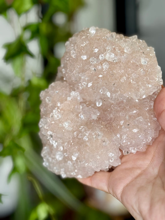 Pink Apophyllite Cluster | 281g