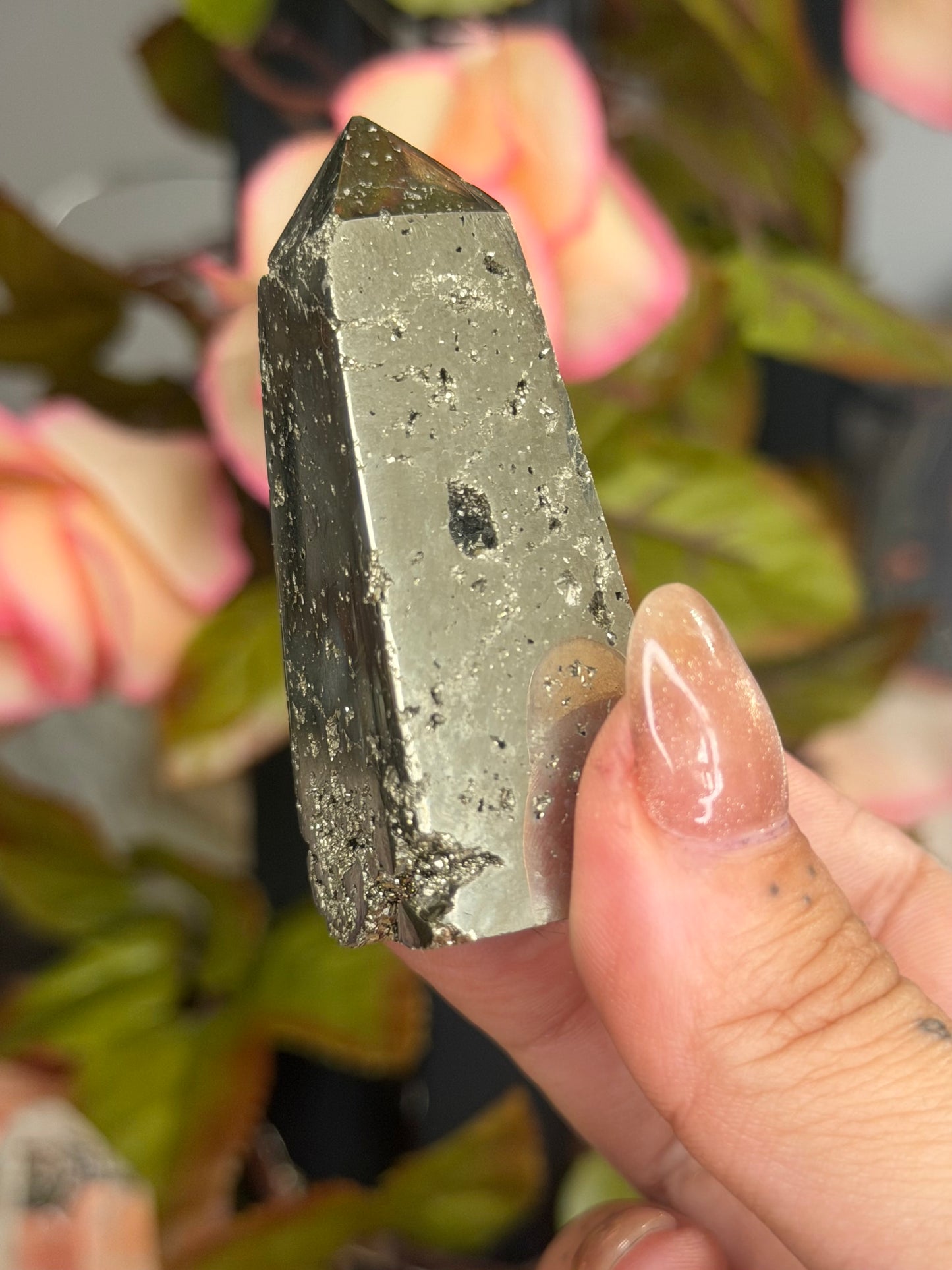 High Quality Pyrite Tower  | 80g