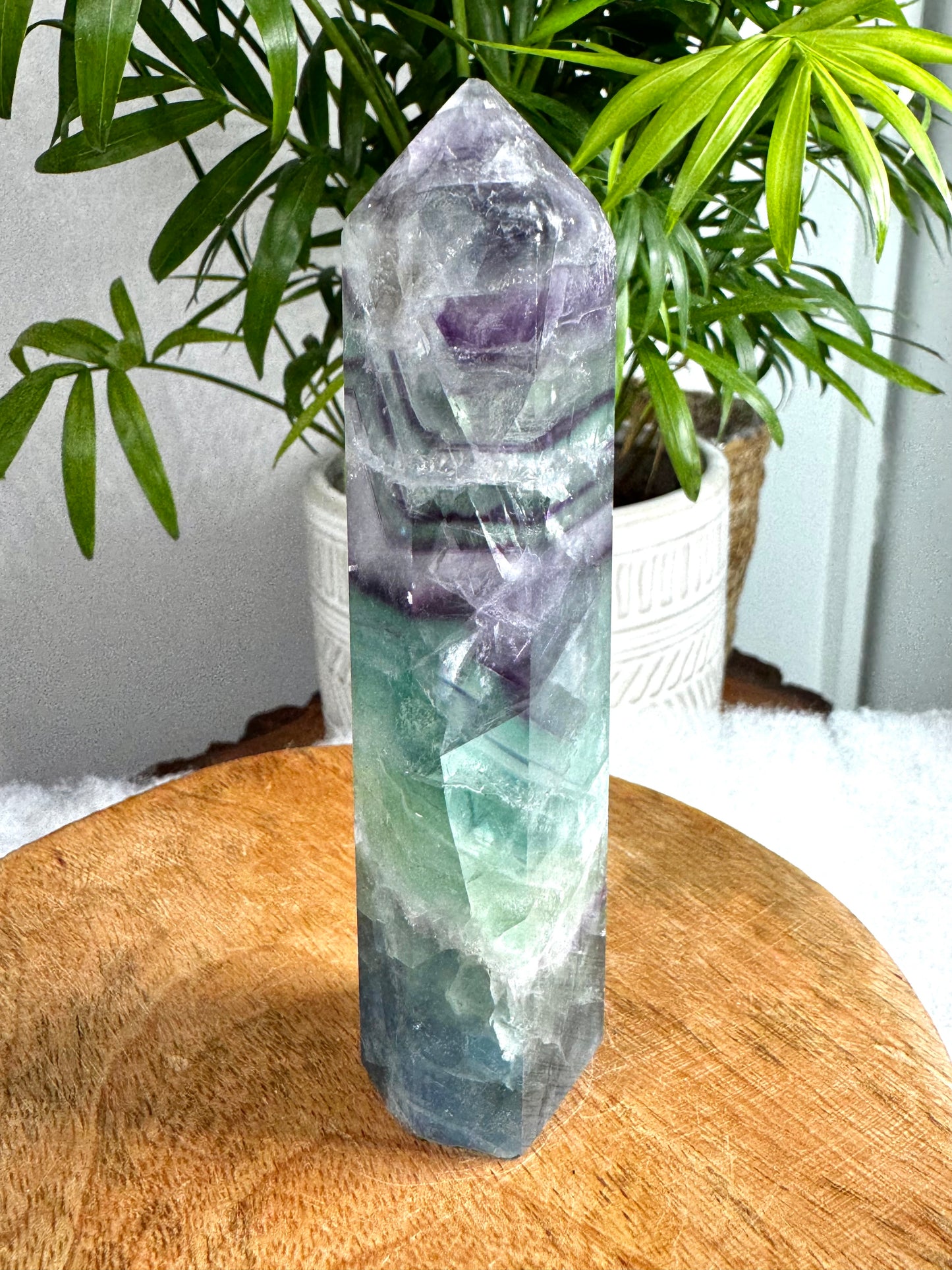 Rainbow Fluorite Tower | 170g