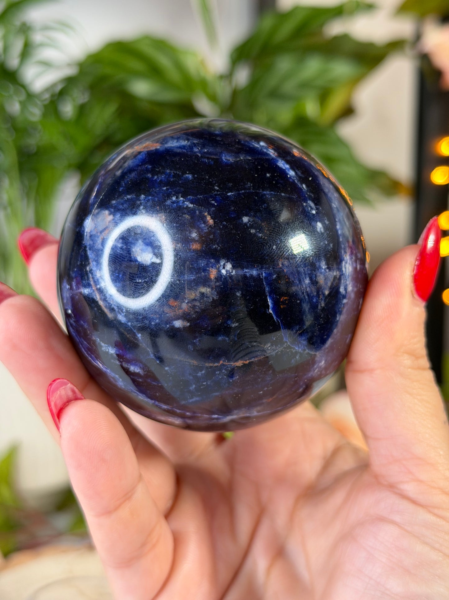 Blue Sodalite Sphere 1  | 366g