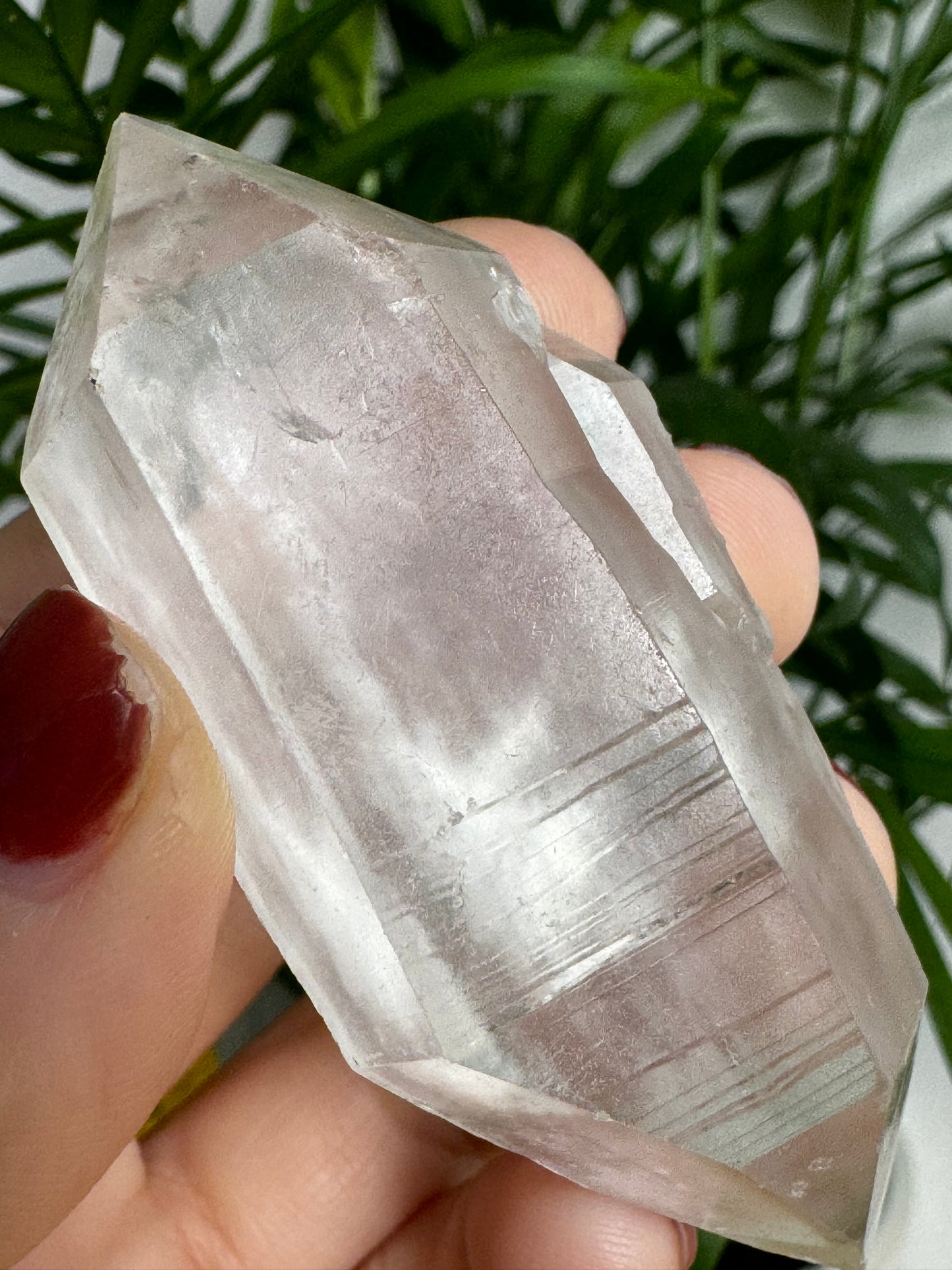 A+ Natural Serra do Cabral Double Terminated Lemurian quartz | 48g