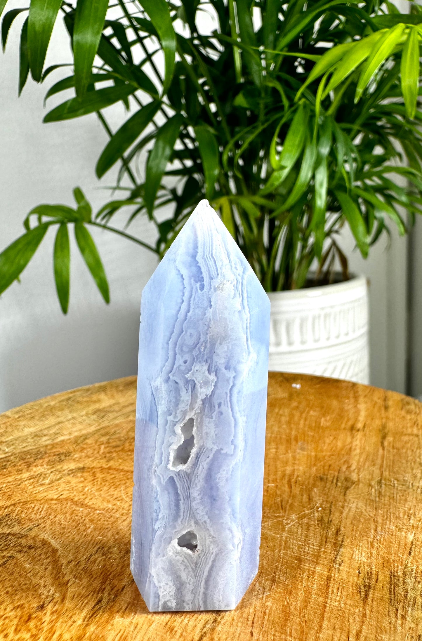 Mini Blue Lace Agate Tower | 29g