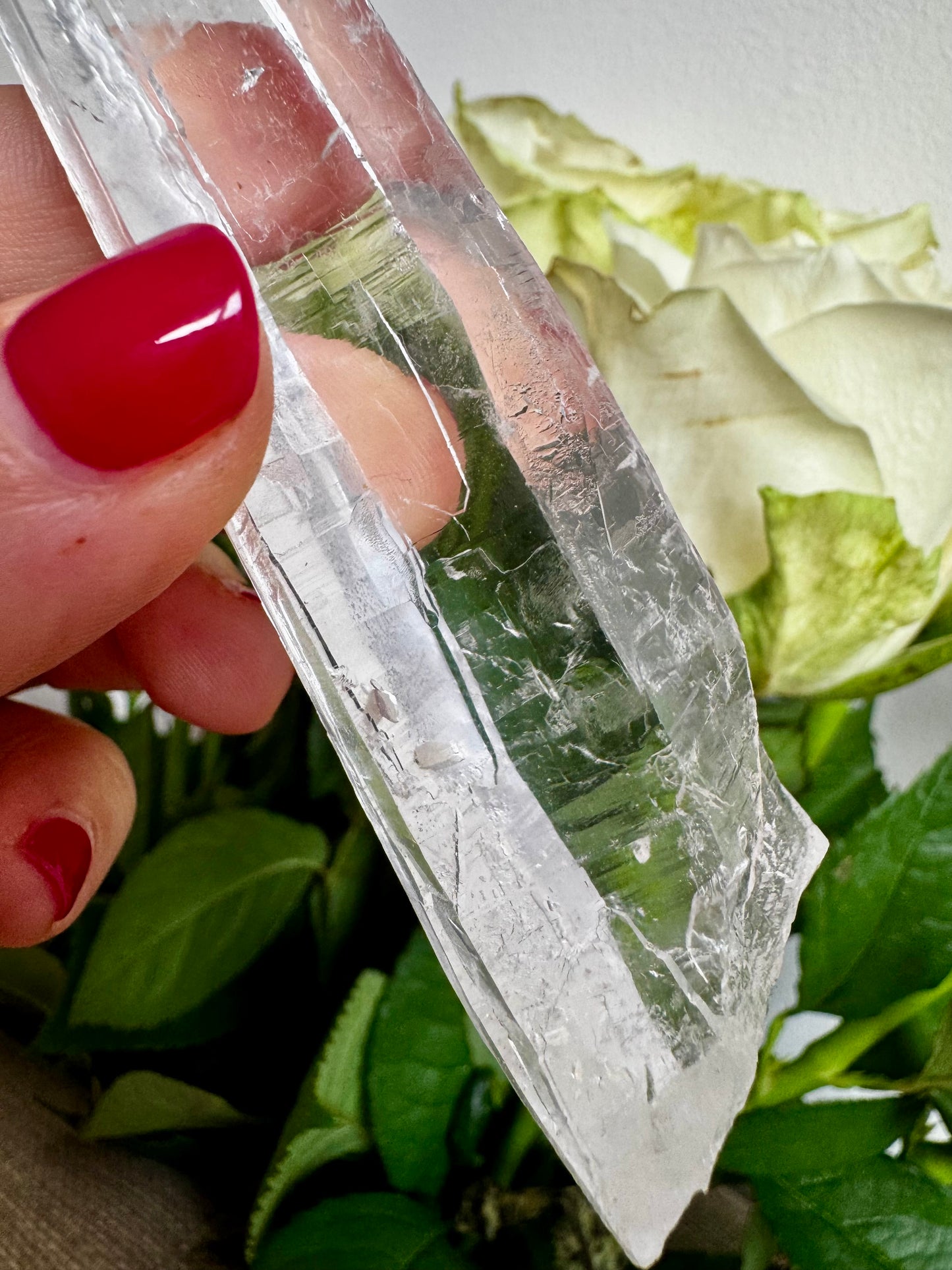 Extra Quality  Natural Serra do Cabral Cathedral Lemurian quartz | 95g