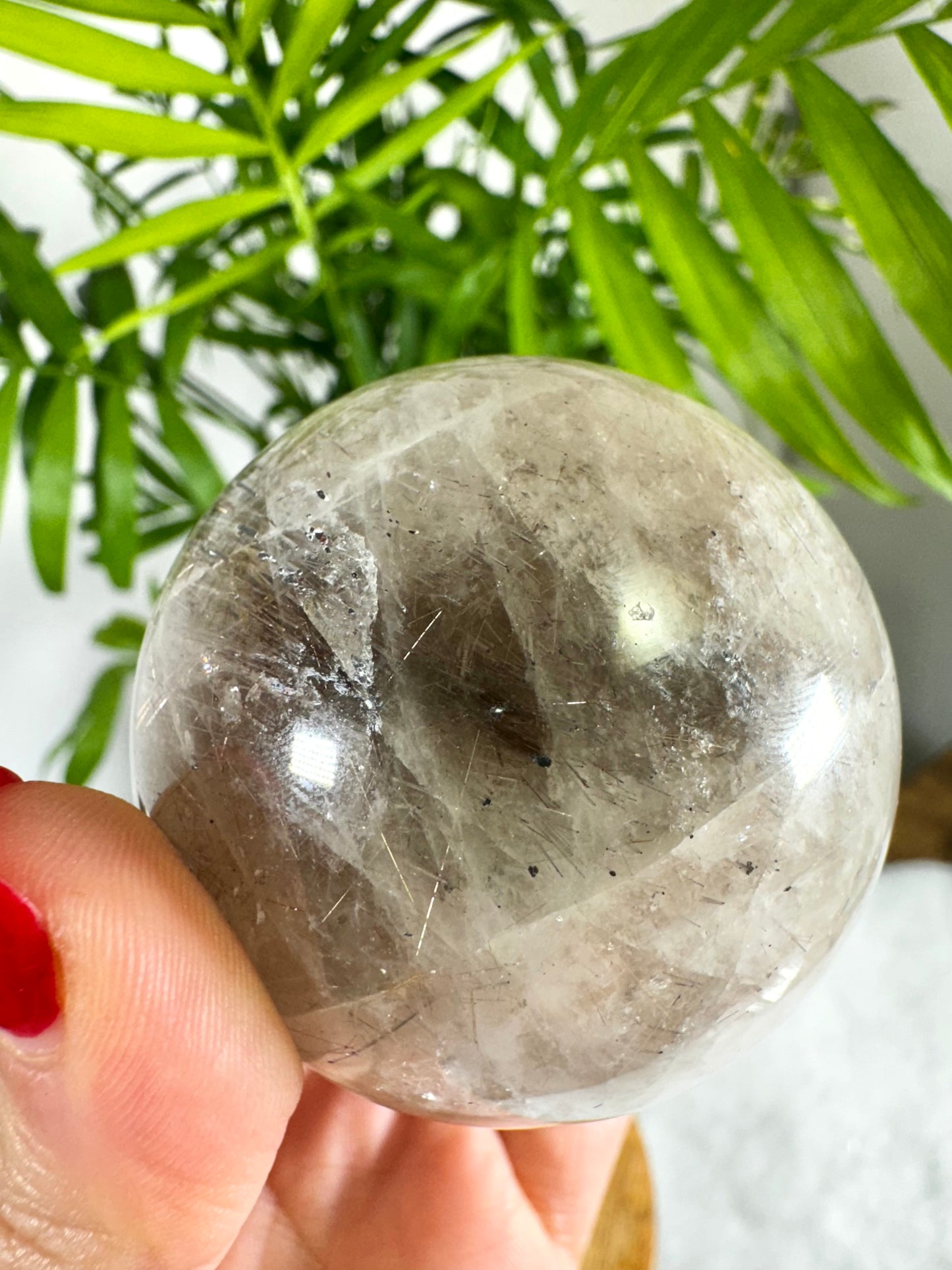 Rutilated Quartz Sphere | 199g