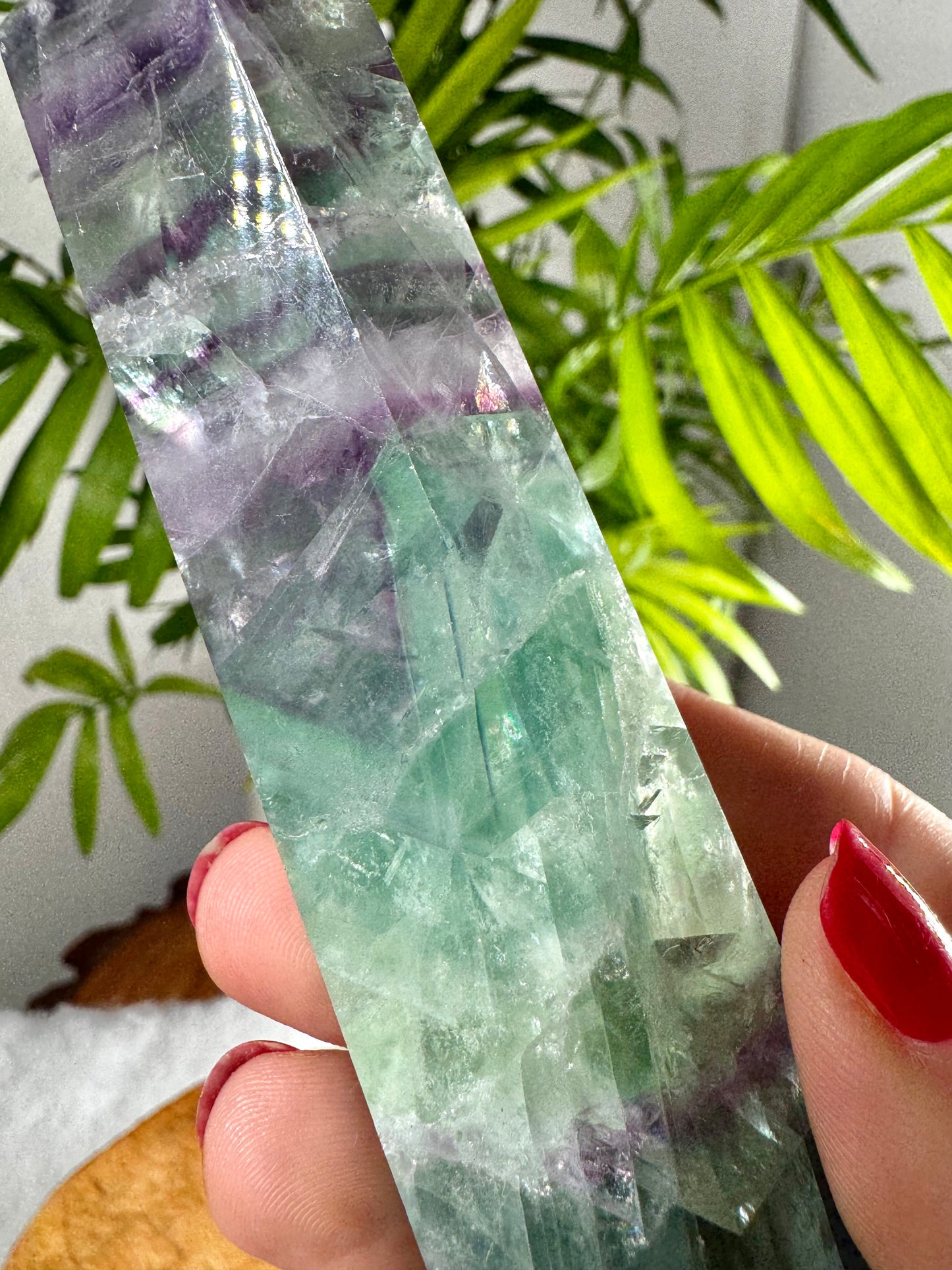 Rainbow Fluorite Tower | 170g