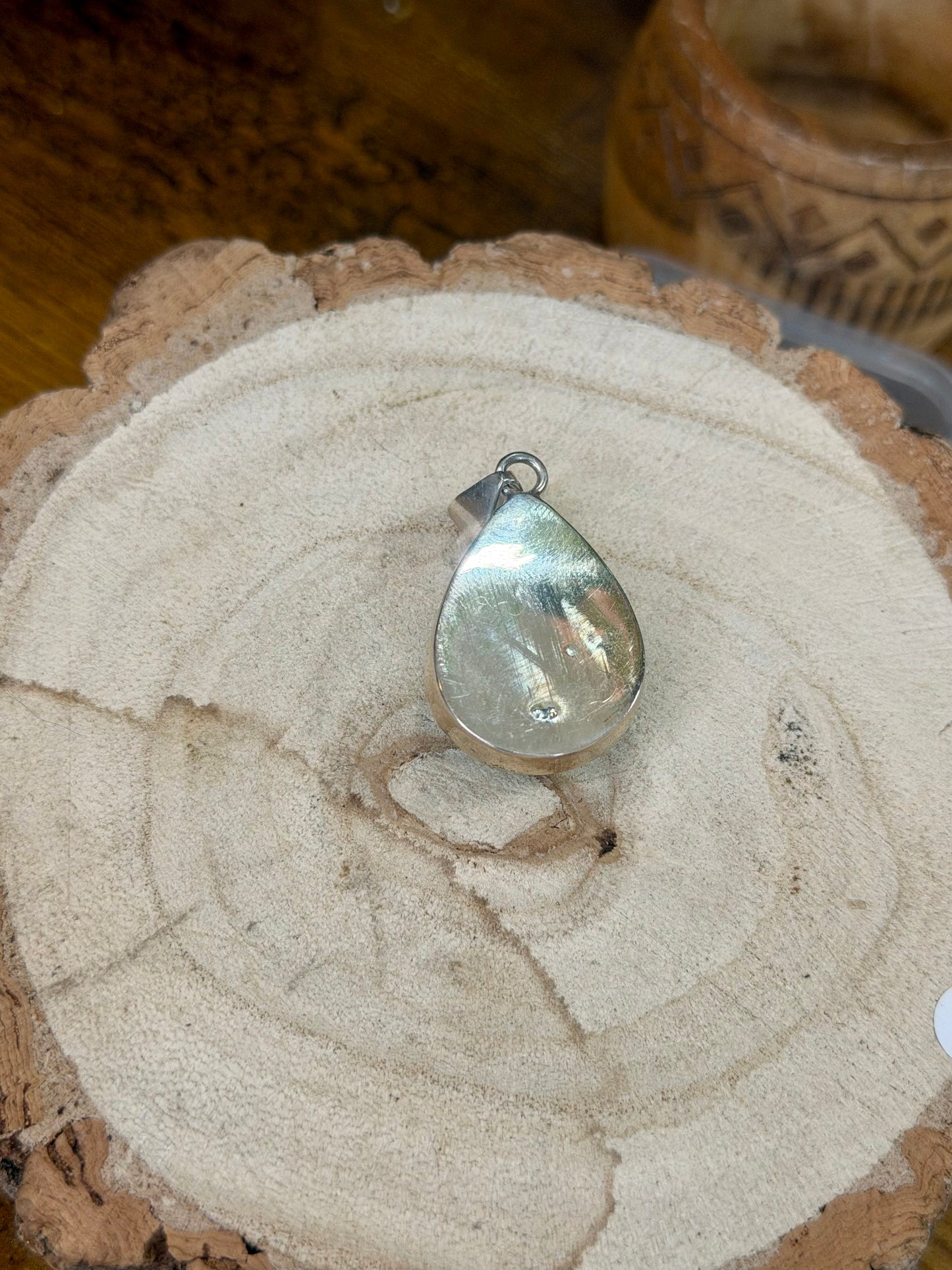 Silver 925 Larimar Pendant