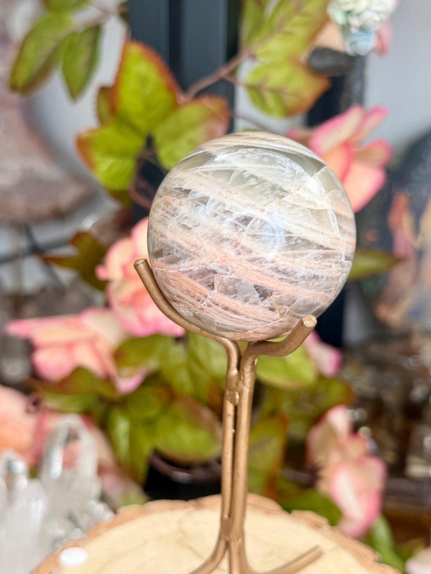 Moonstone Sphere  | 164g