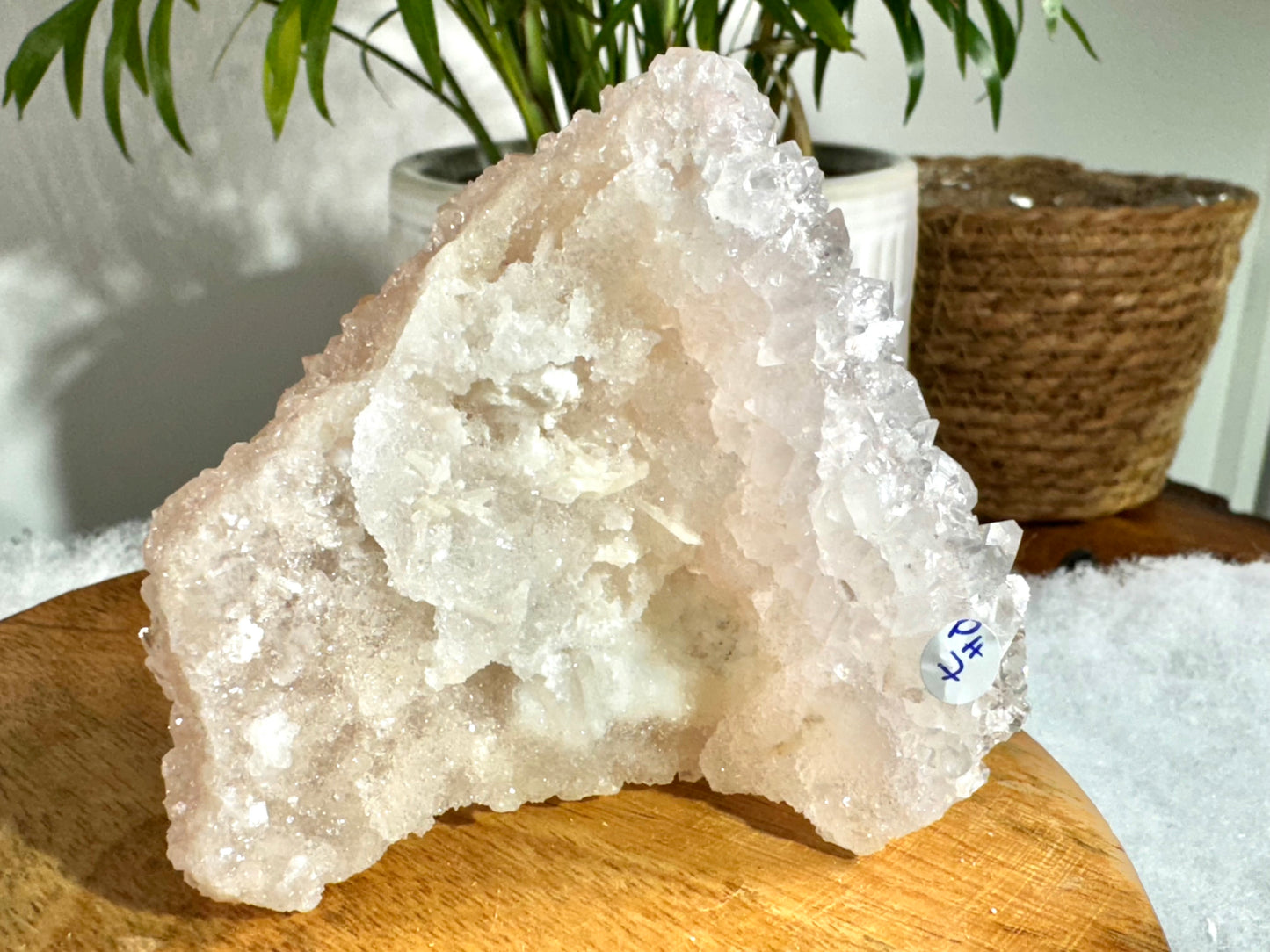 Pink Apophyllite Cluster | 133g