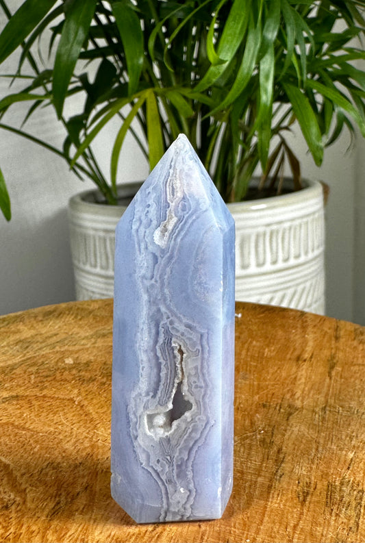 Mini Blue Lace Agate Tower | 29g