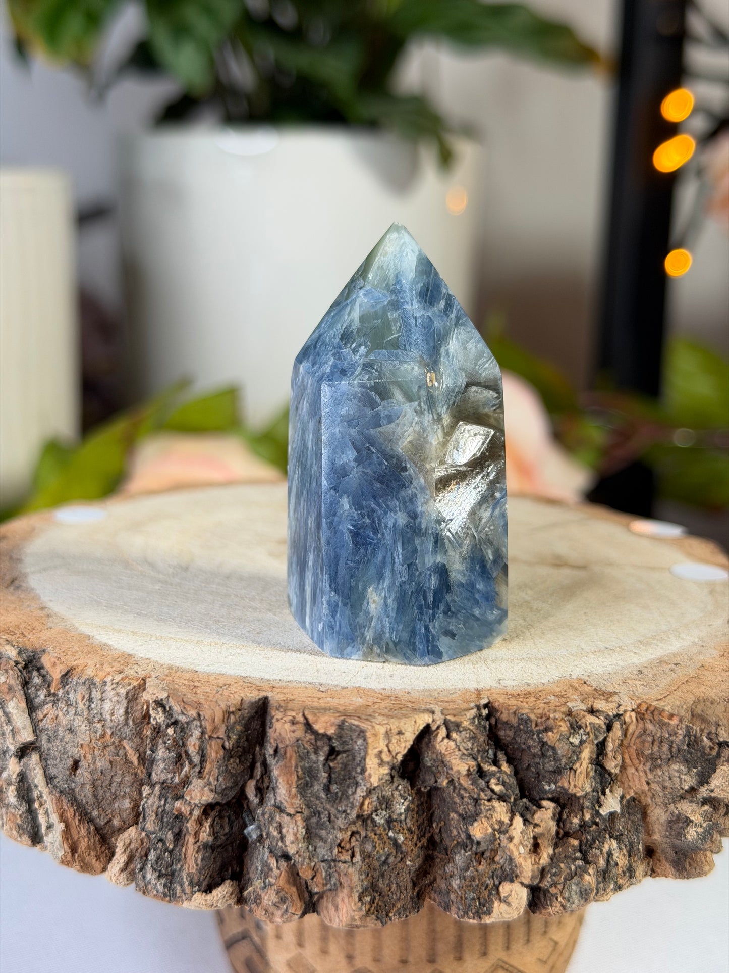 Mini Blue Kyanite Tower from Brazil 3 | 58g