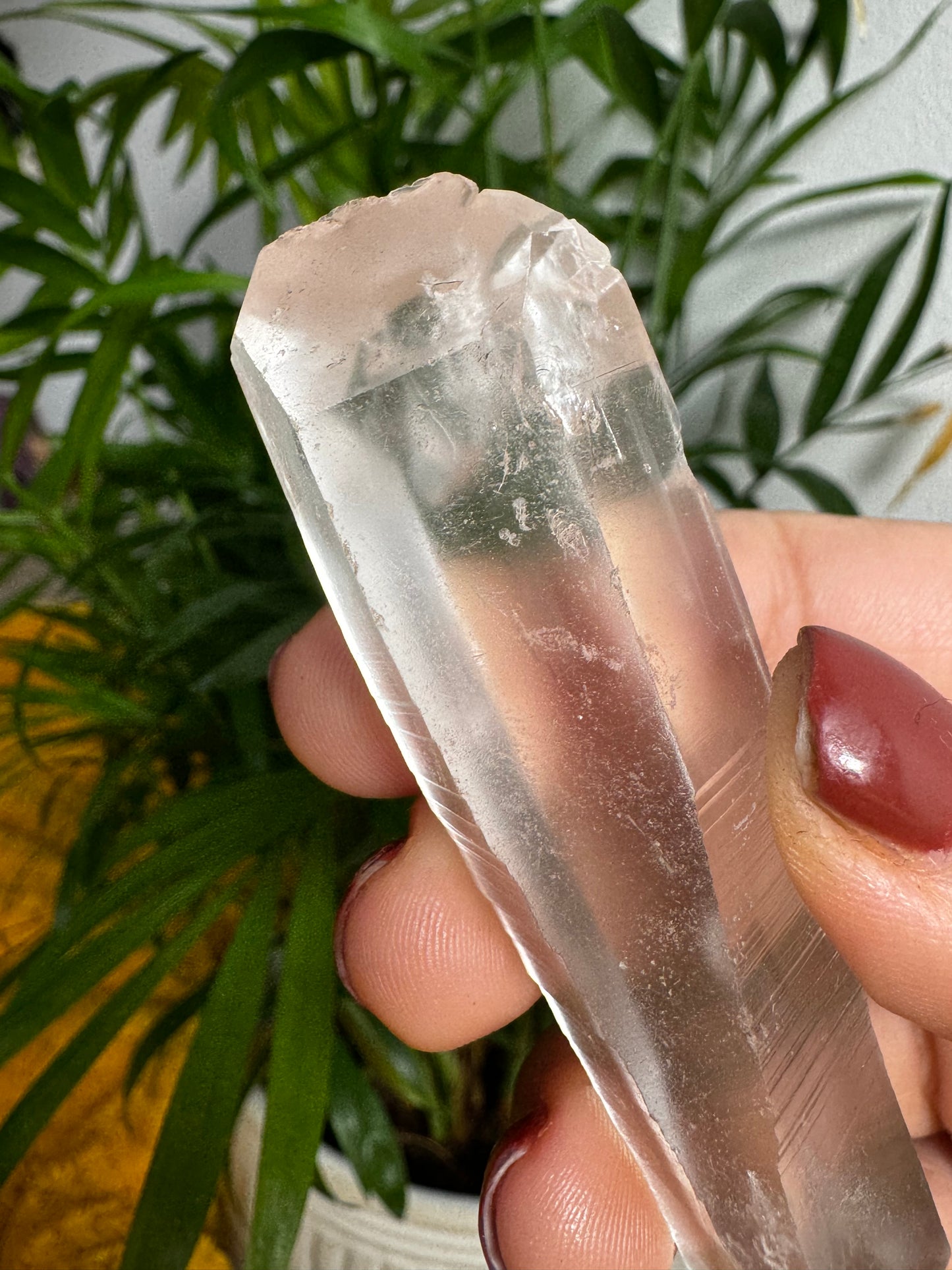 A+ Natural Serra do Cabral Double Terminated Lemurian quartz | 51g