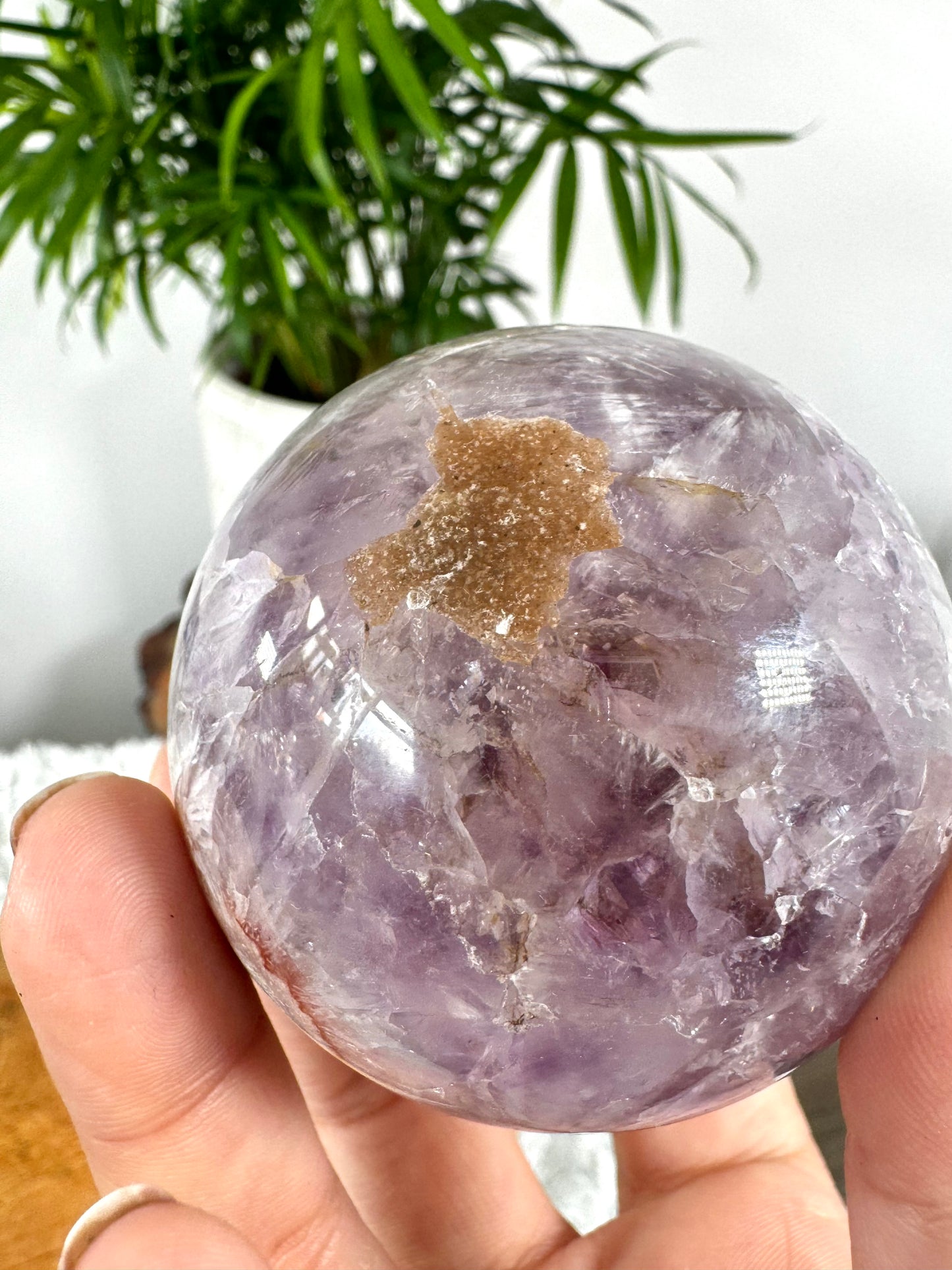 Pink Amethyst & Amethyst Sphere | 295g