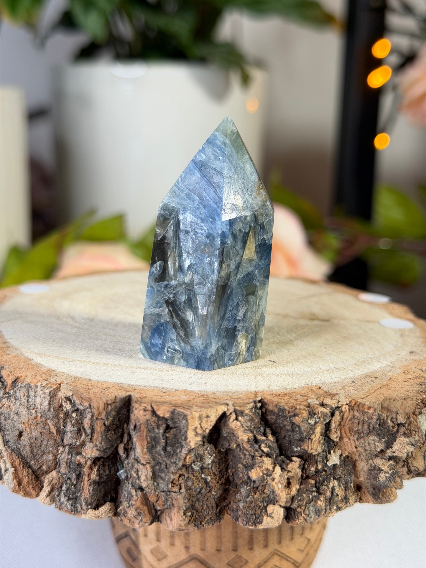 Mini Blue Kyanite Tower from Brazil 3 | 58g