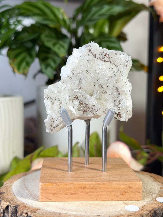 Calcite with Chalcopyrite with Stand 1  | 88g