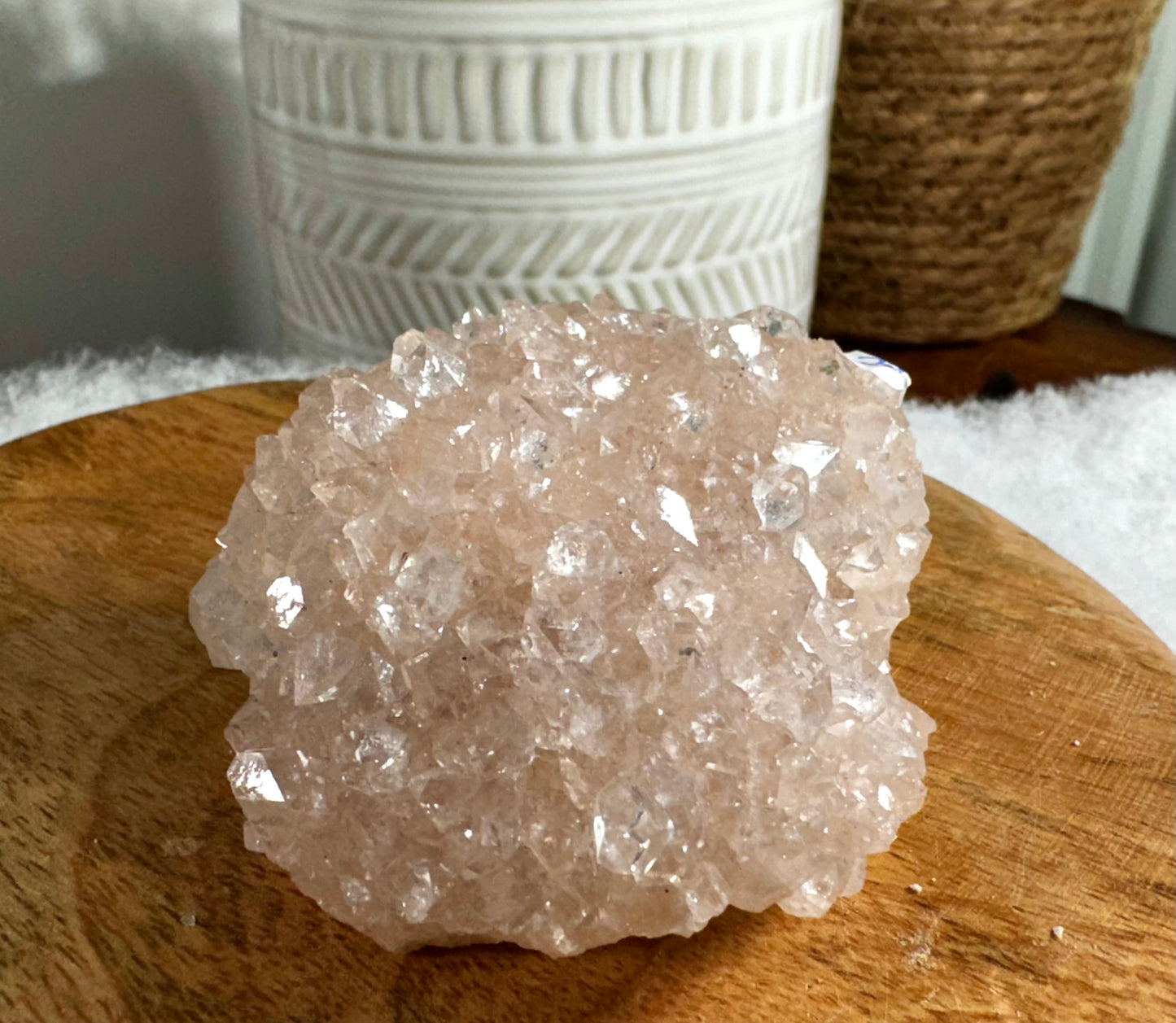 Pink Apophyllite Cluster | 100g