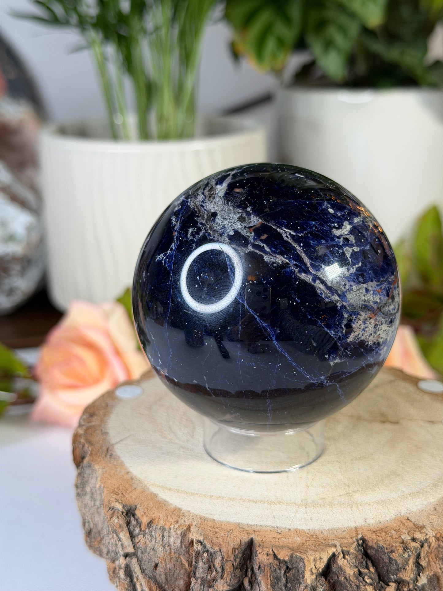 Blue Sodalite Sphere 2  | 366g