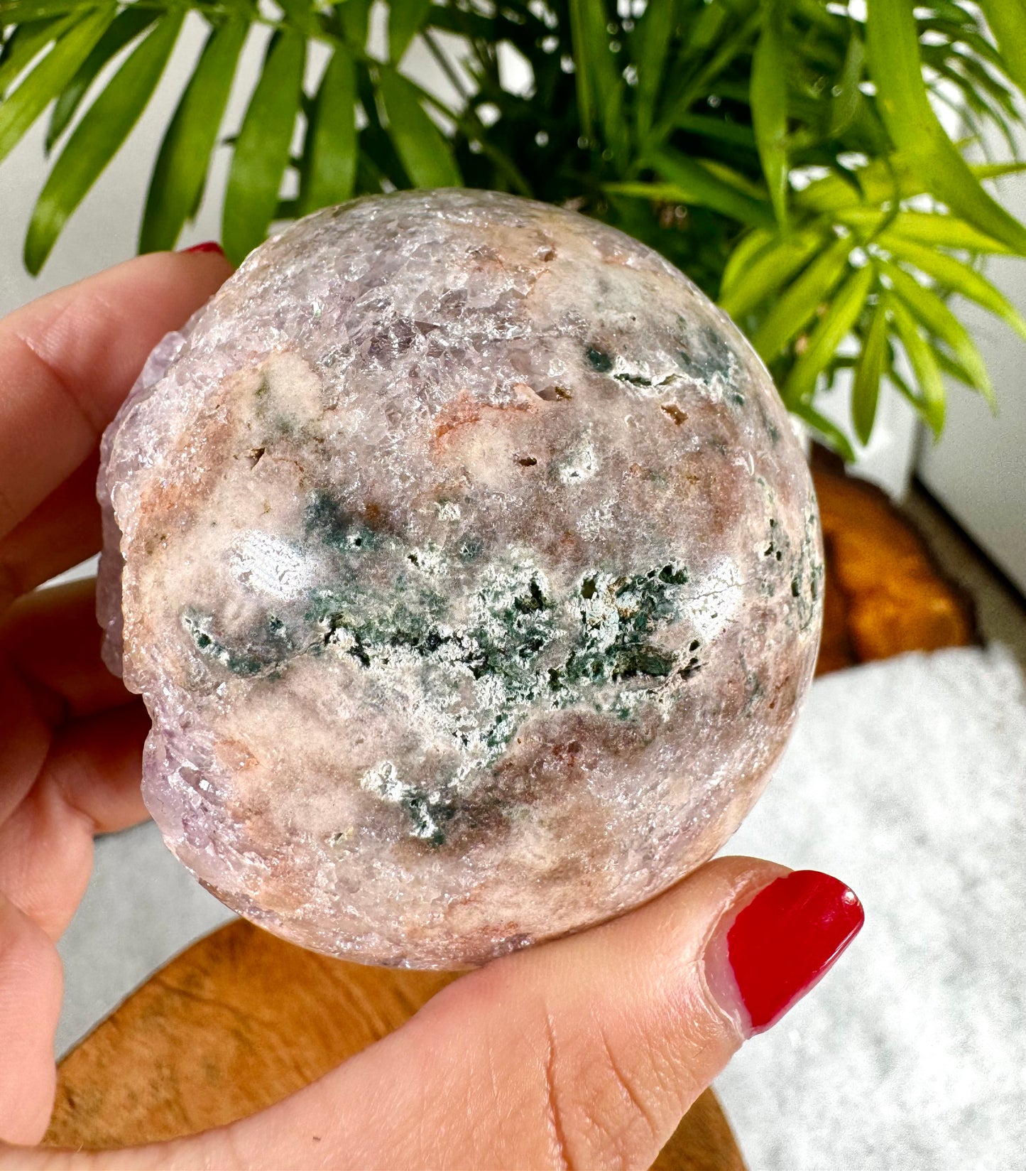 Pink Amethyst Sphere | 330g