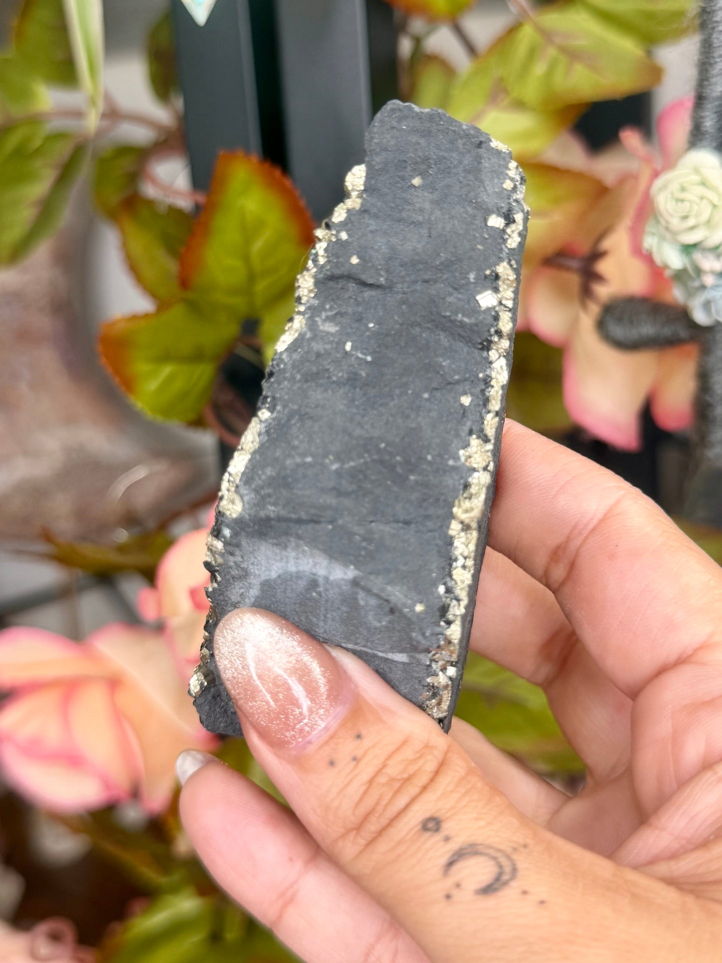 Pyrite Specimen on Basalt Base | 129g