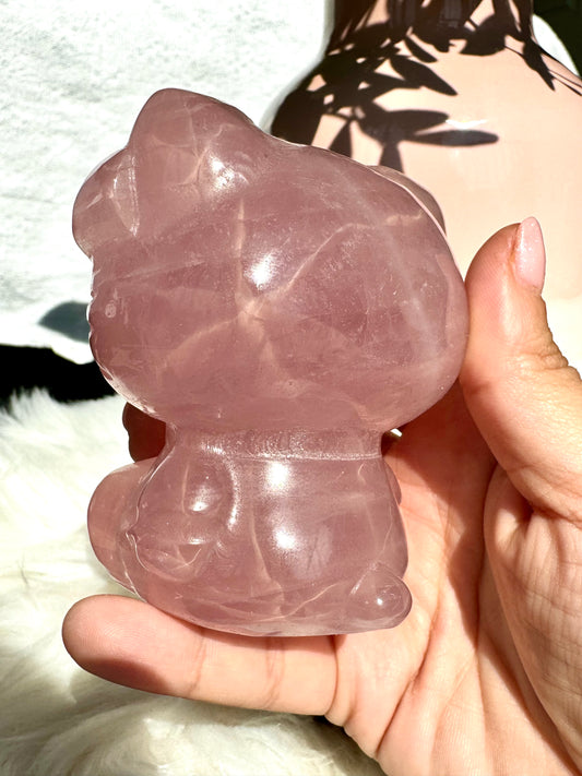 Rose Quartz - Hello Kitty with Star | 392g