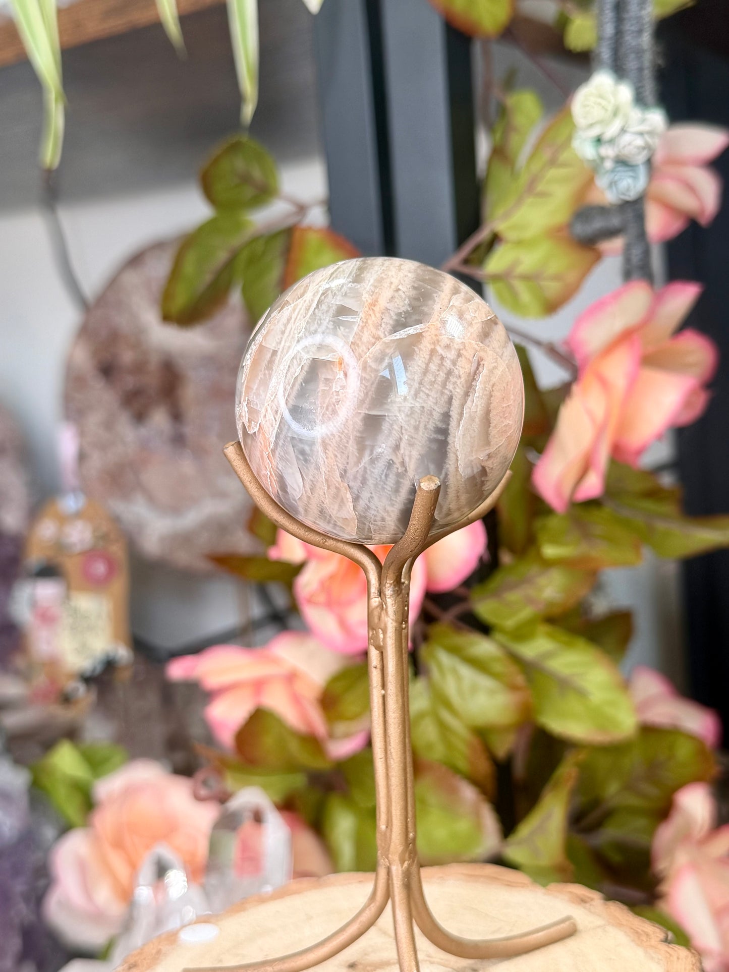 Moonstone Sphere  | 164g