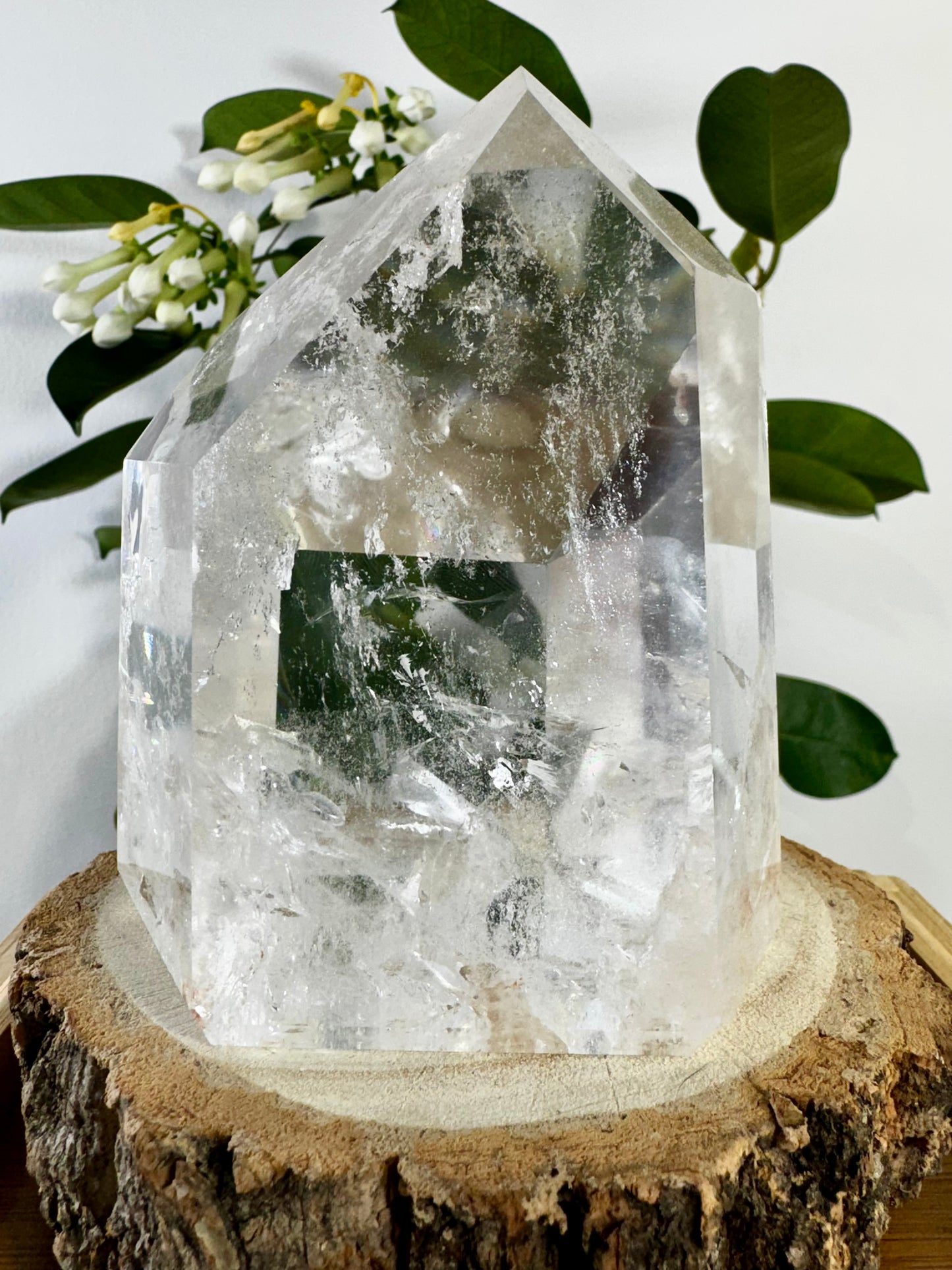 Extra Quality Clear Quartz Tower | 949g