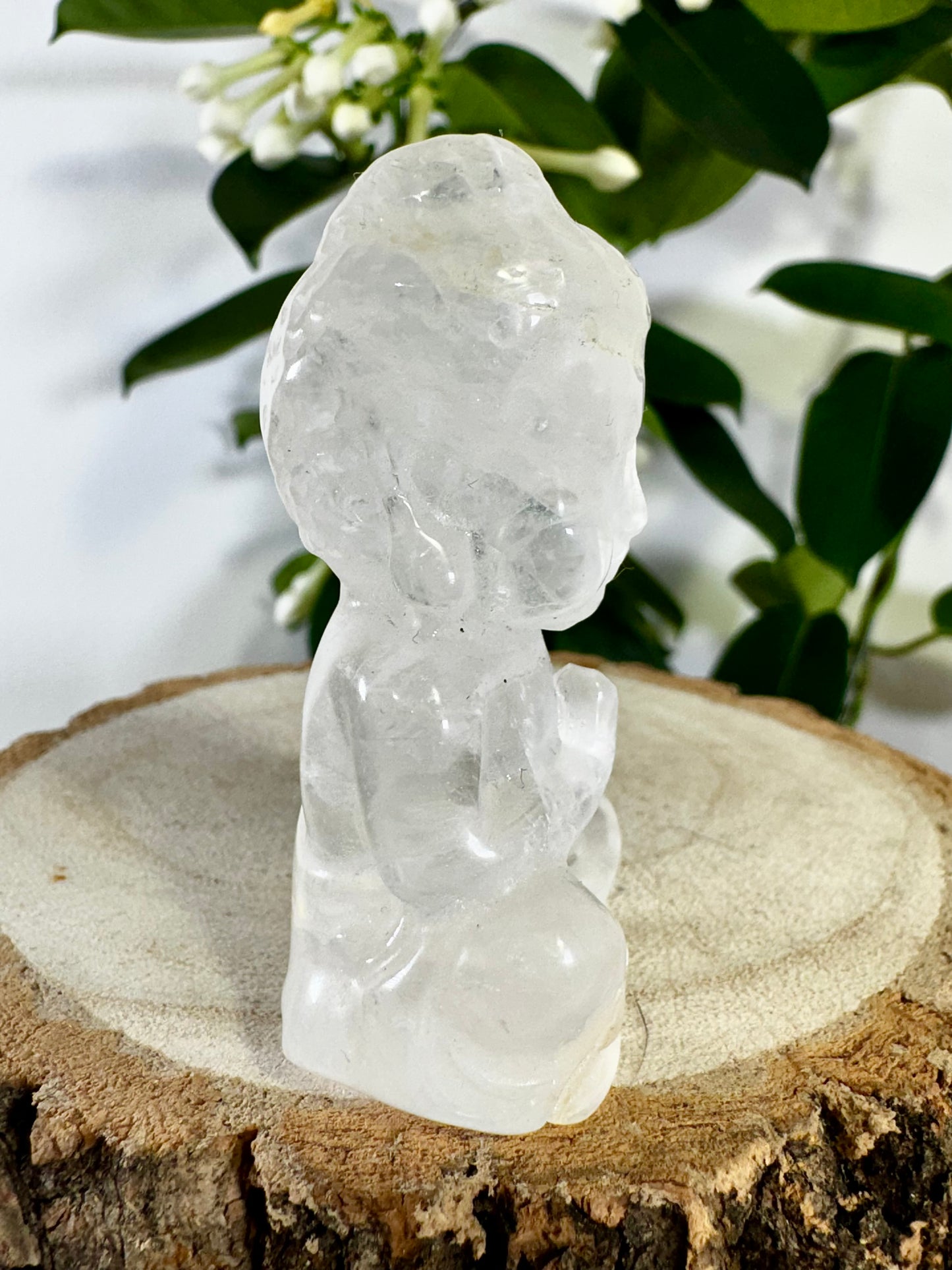 Clear Quartz Buddha | 58g