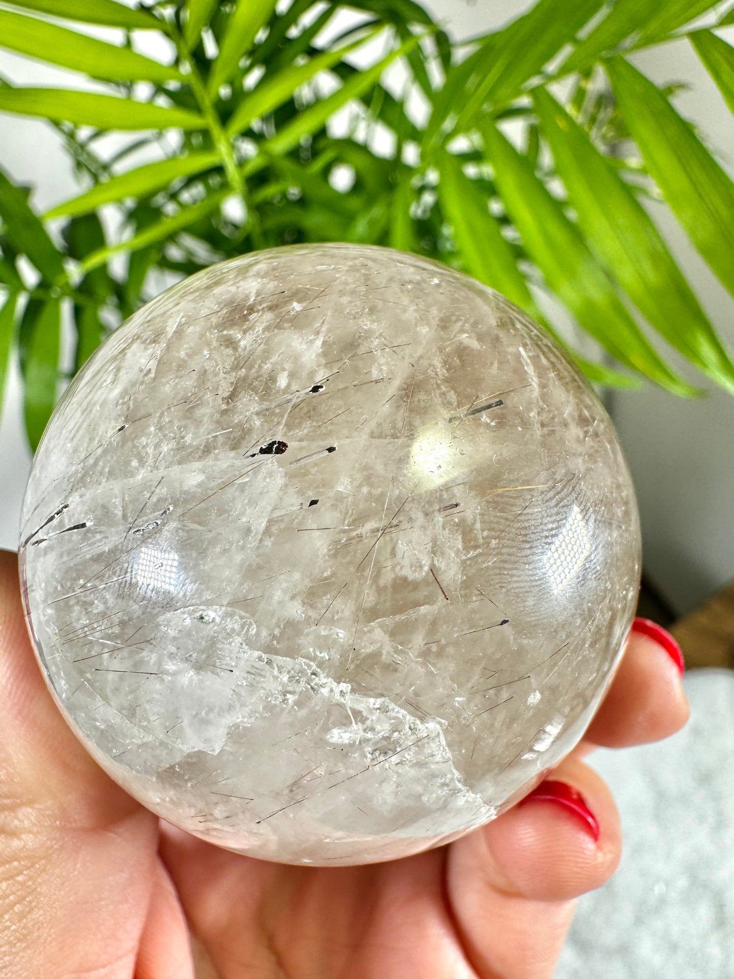 Rutilated Quartz Sphere | 199g