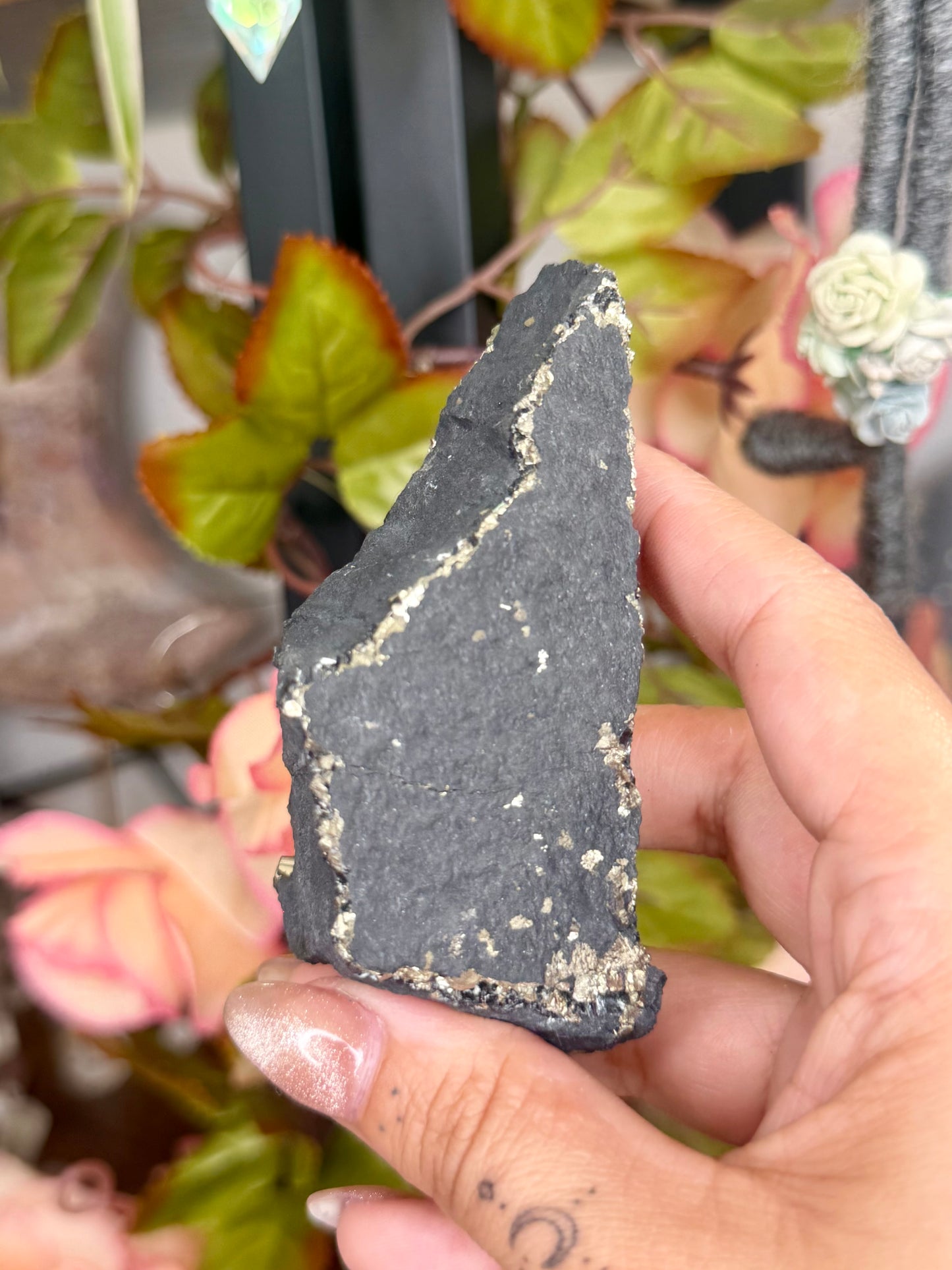 Pyrite Specimen on Basalt Base | 129g