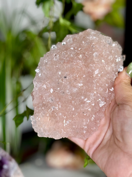Pink Apophyllite Cluster | 213g