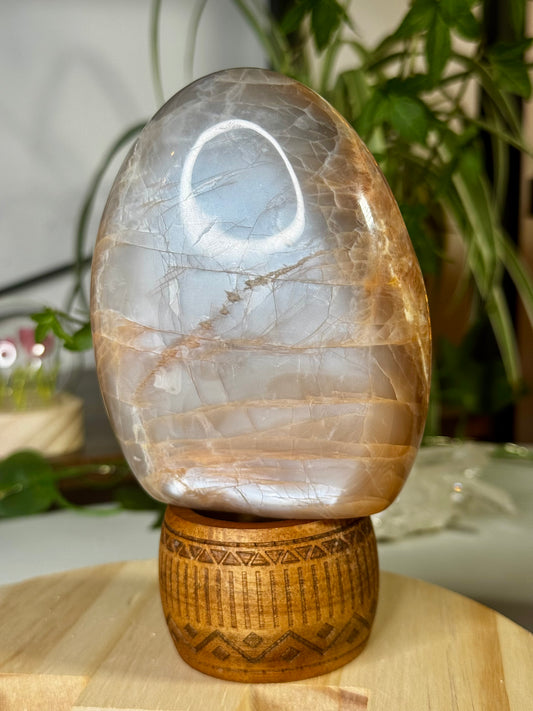 Flashy Peach Moonstone Freeform  | 645g