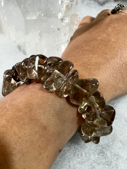 High Quality Natural Smokey Quartz Bracelet