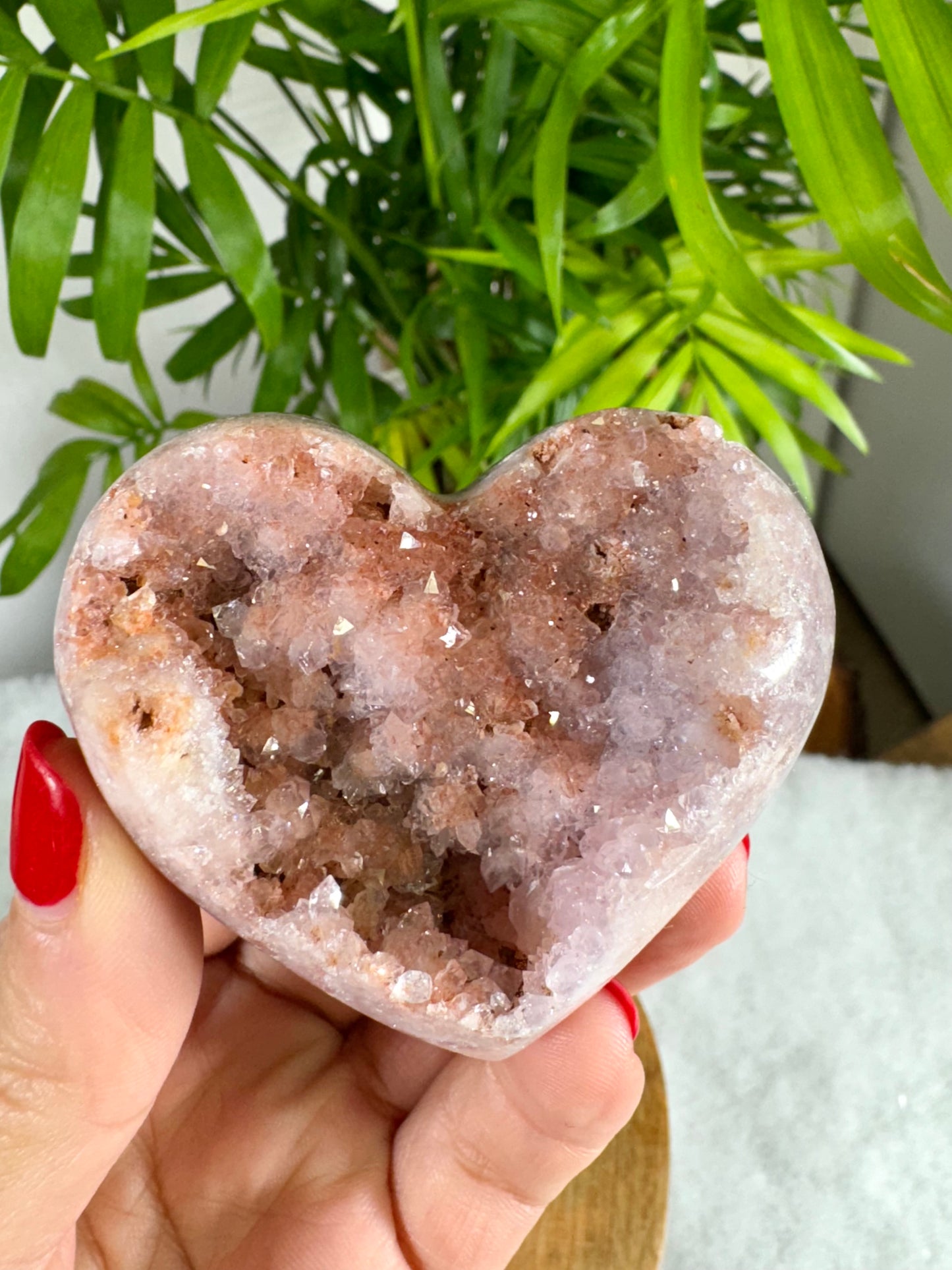 Pink Amethyst Heart | 91g